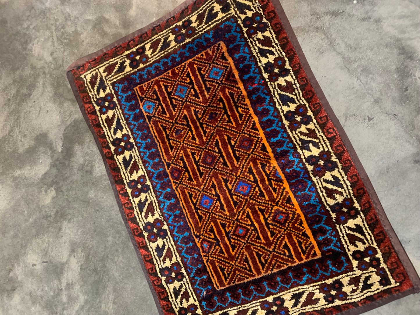 Vintage Persian Rug- 2’4 x 1’8