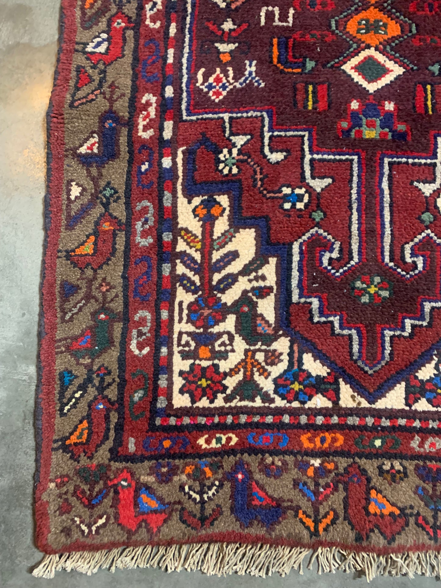 Vintage Persian Rug- 3’7 x 2’5