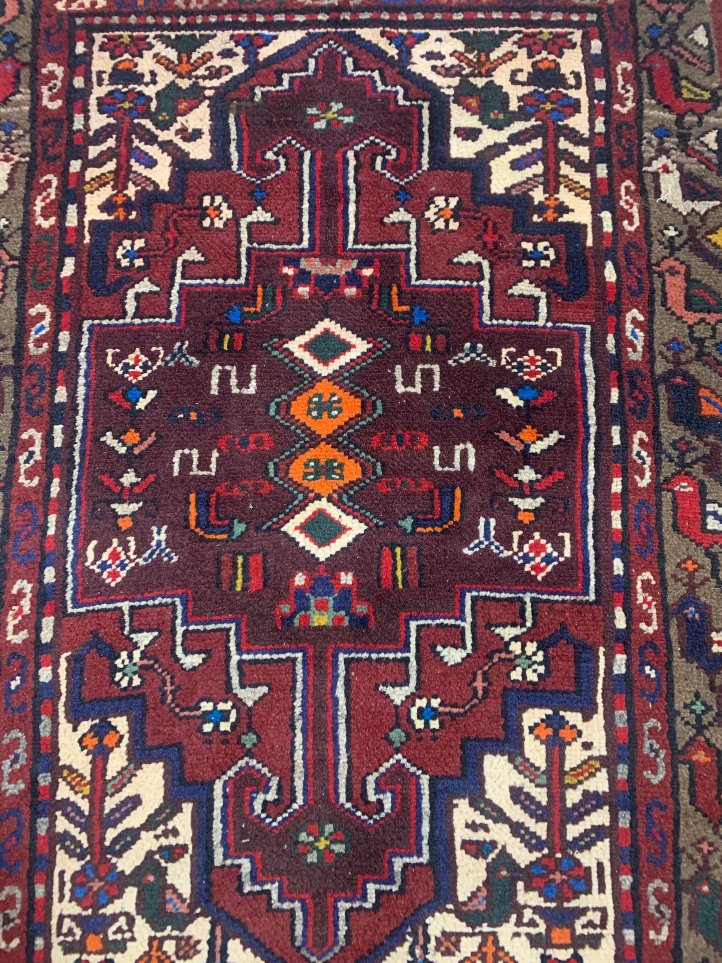 Vintage Persian Rug- 3’7 x 2’5