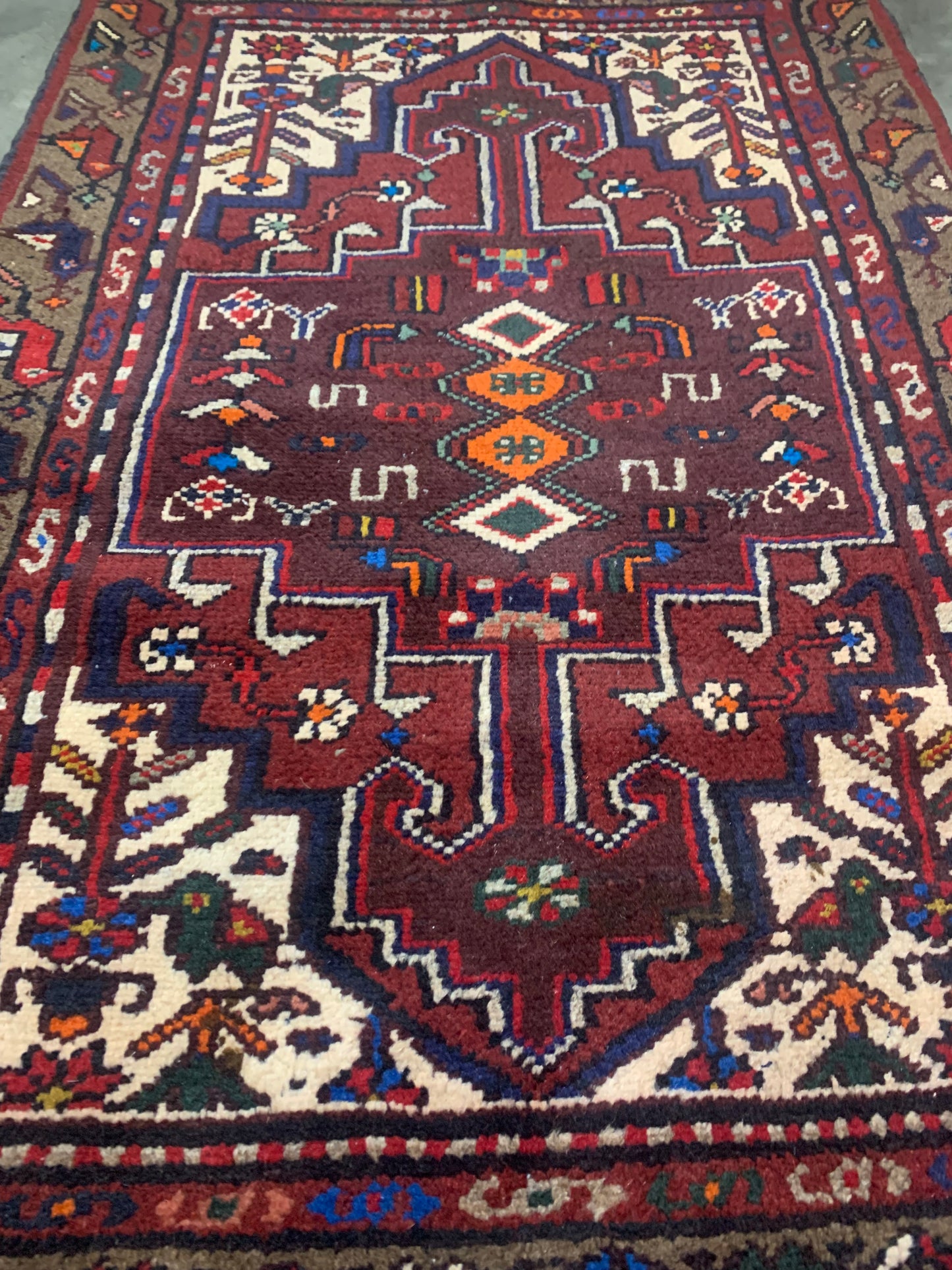 Vintage Persian Rug- 3’7 x 2’5
