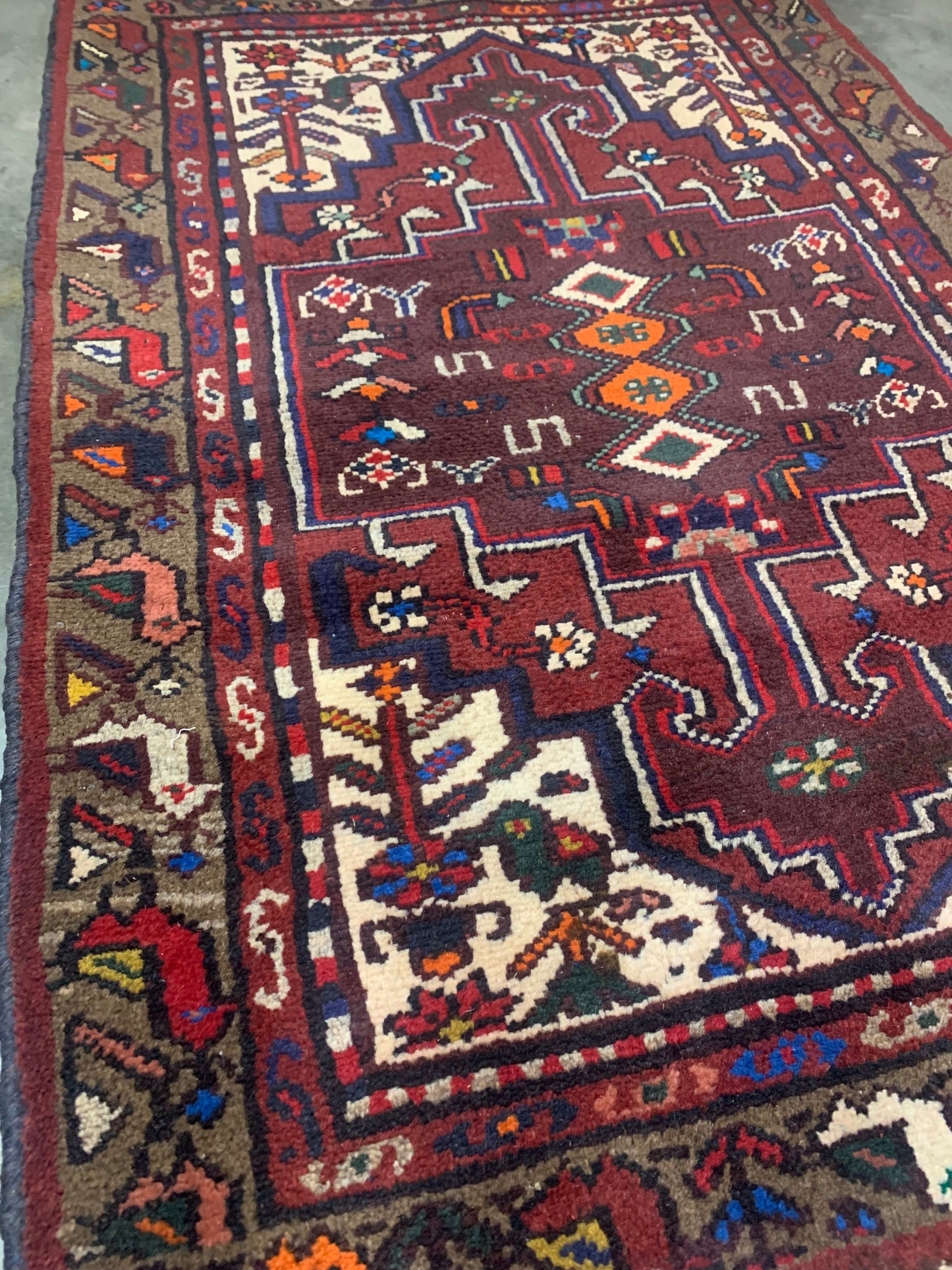 Vintage Persian Rug- 3’7 x 2’5