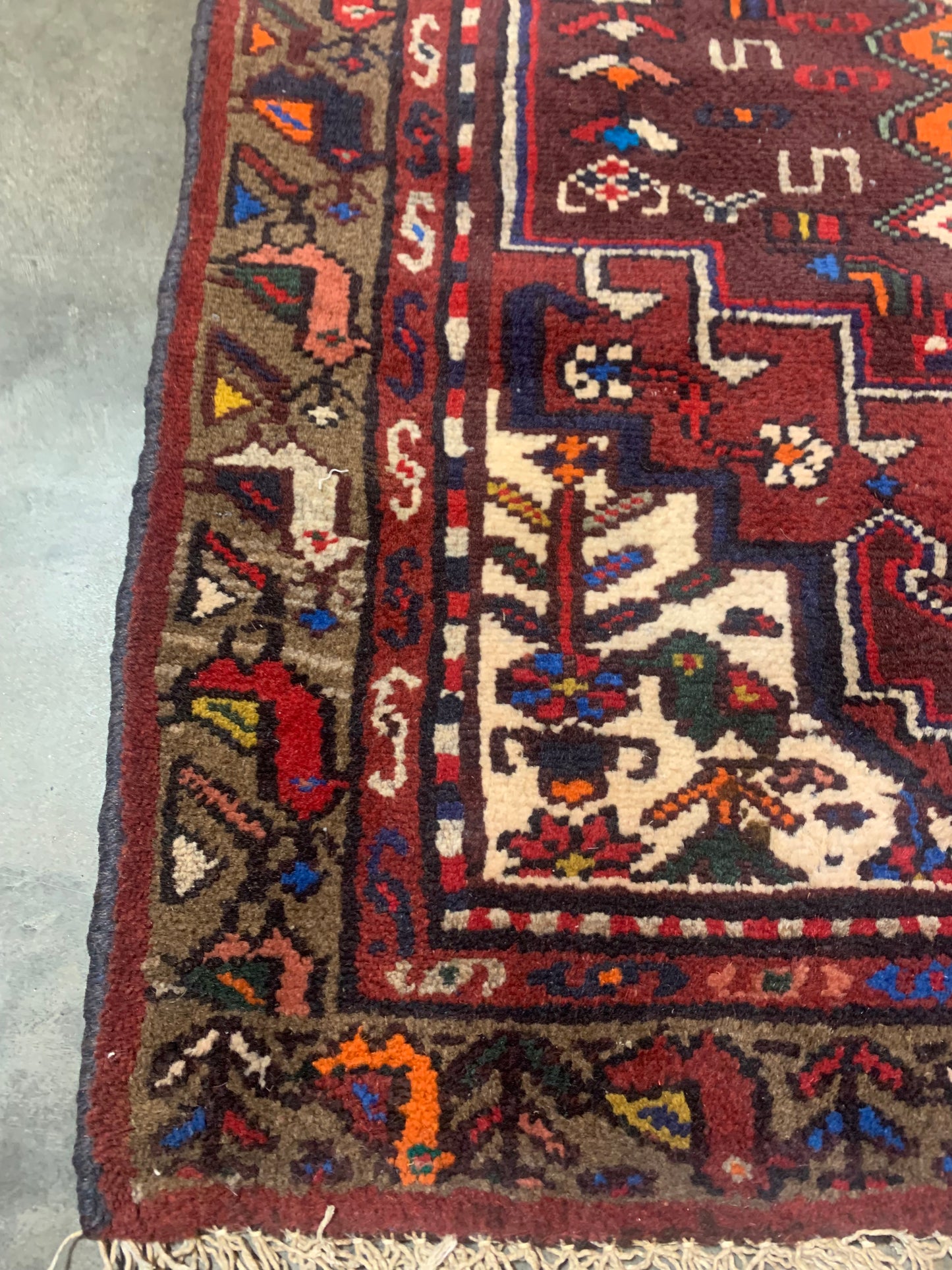 Vintage Persian Rug- 3’7 x 2’5