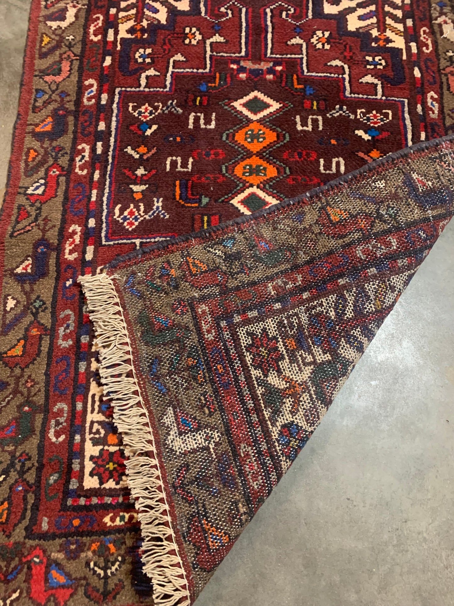 Vintage Persian Rug- 3’7 x 2’5