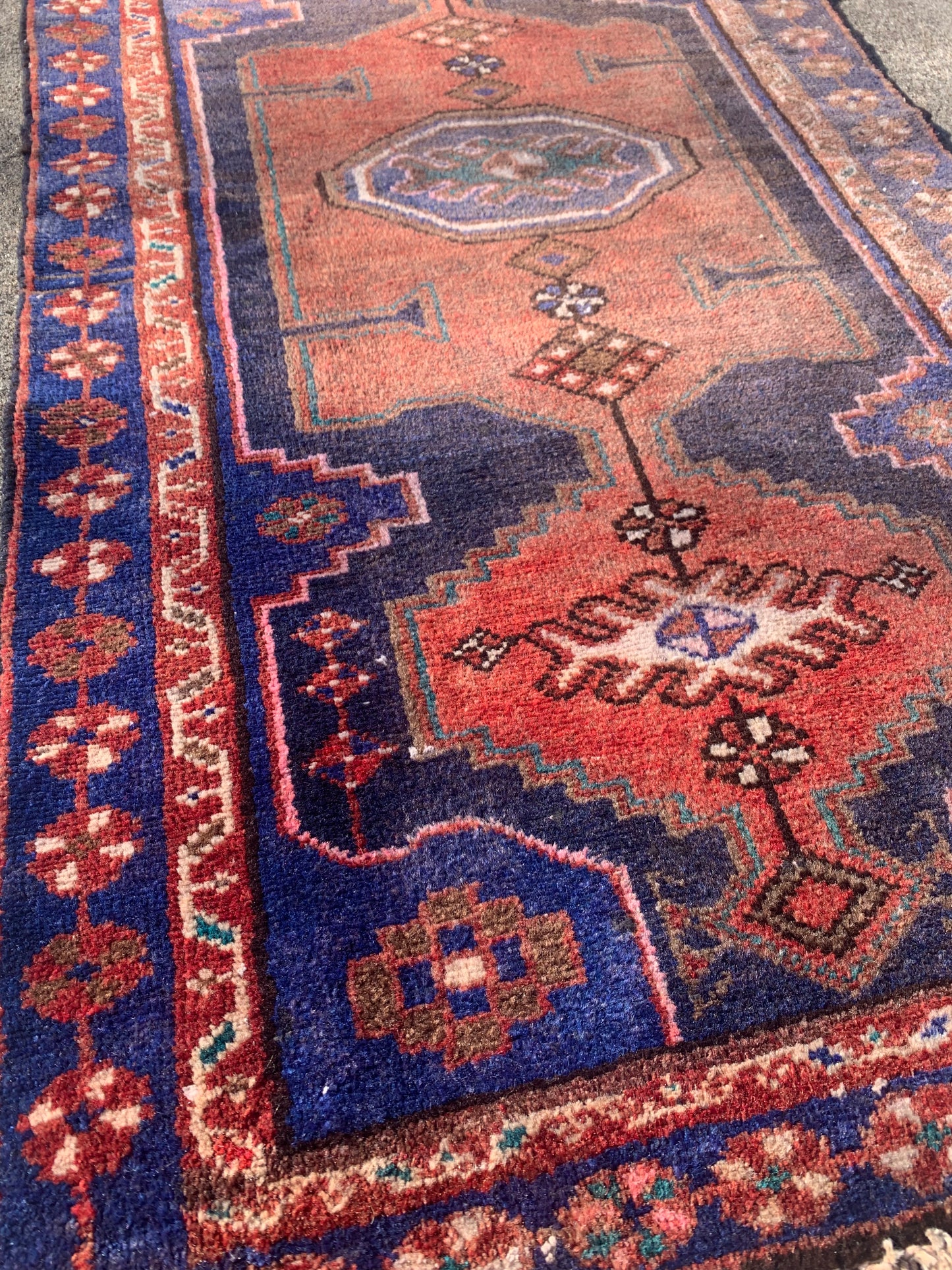 Vintage Persian Rug- 4’4 x 2’4