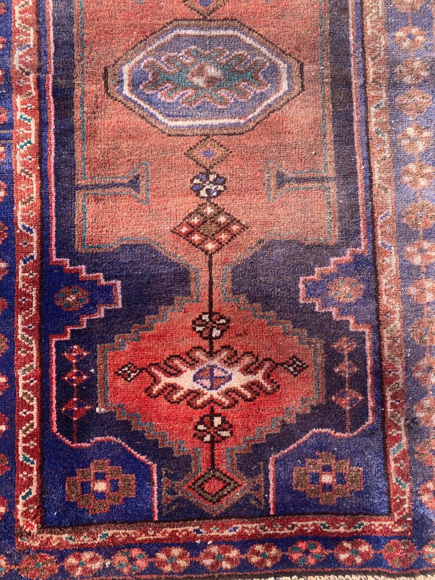 Vintage Persian Rug- 4’4 x 2’4