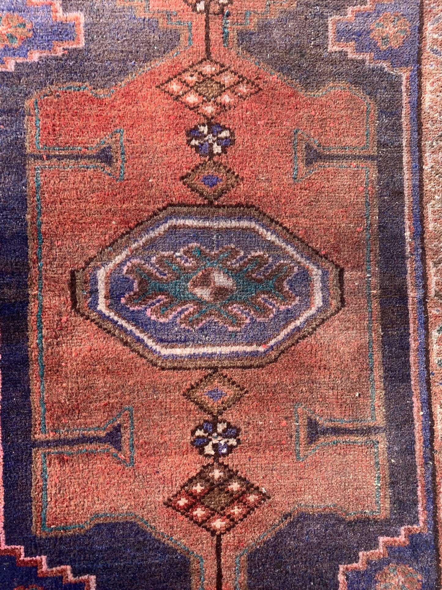 Vintage Persian Rug- 4’4 x 2’4