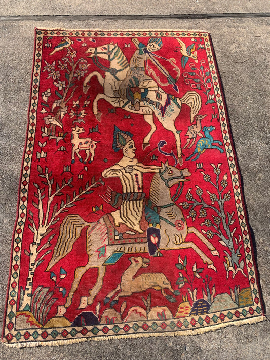 001 Vintage Tree of Life- 4’10 x 3’2