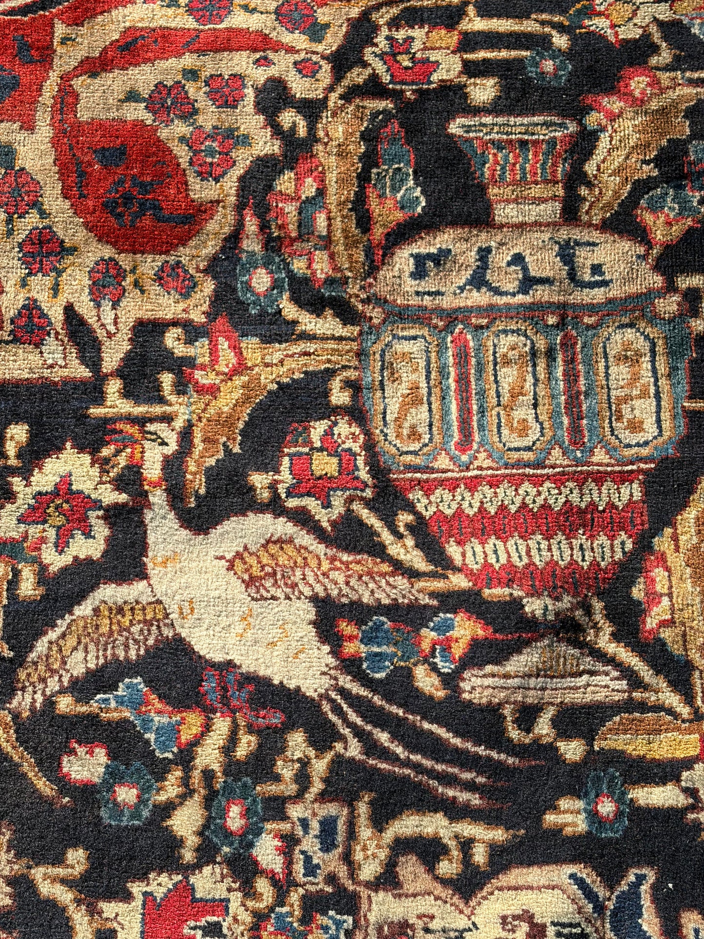 Vintage Royal Pictorial of Life Rug-12’4 x 9’9