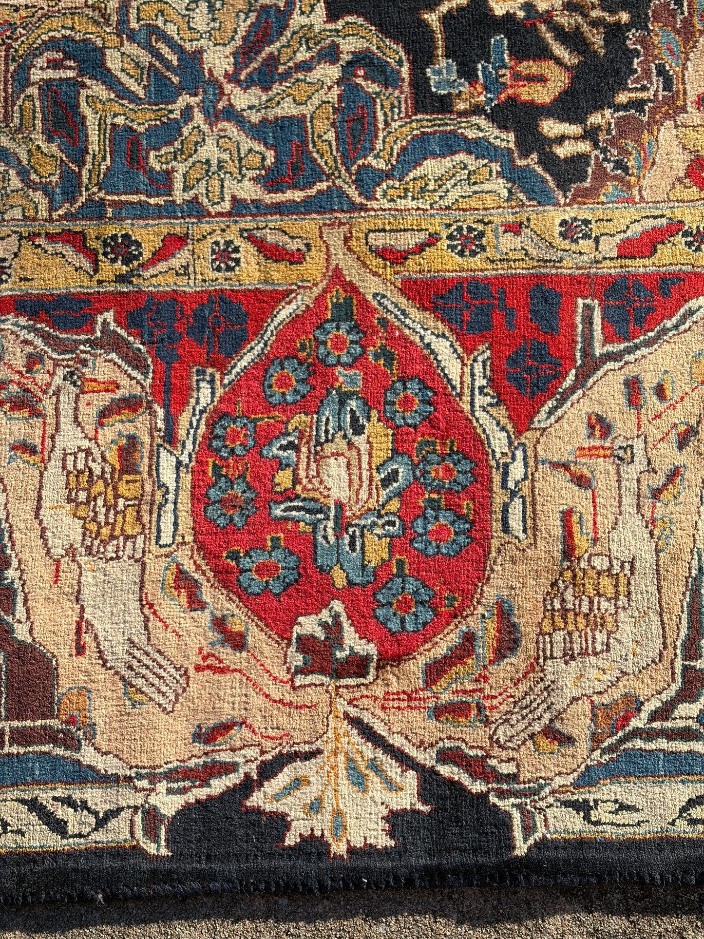 Vintage Royal Pictorial of Life Rug-12’4 x 9’9