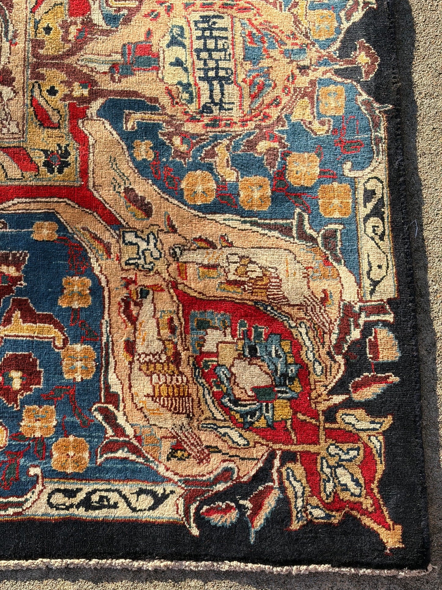 Vintage Royal Pictorial of Life Rug-12’4 x 9’9