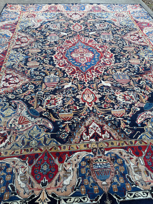 Vintage Royal Pictorial of Life Rug-12’4 x 9’9