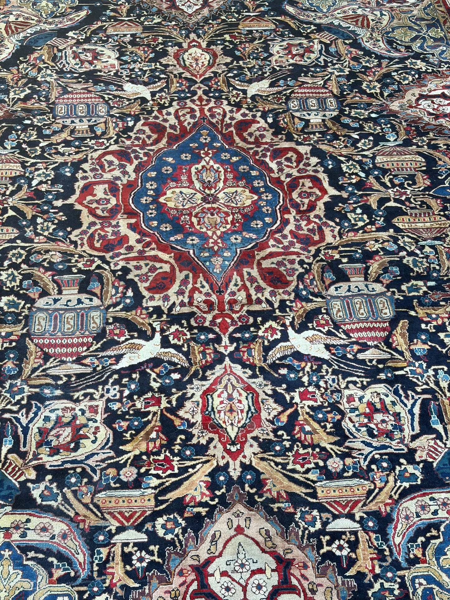 Vintage Royal Pictorial of Life Rug-12’4 x 9’9