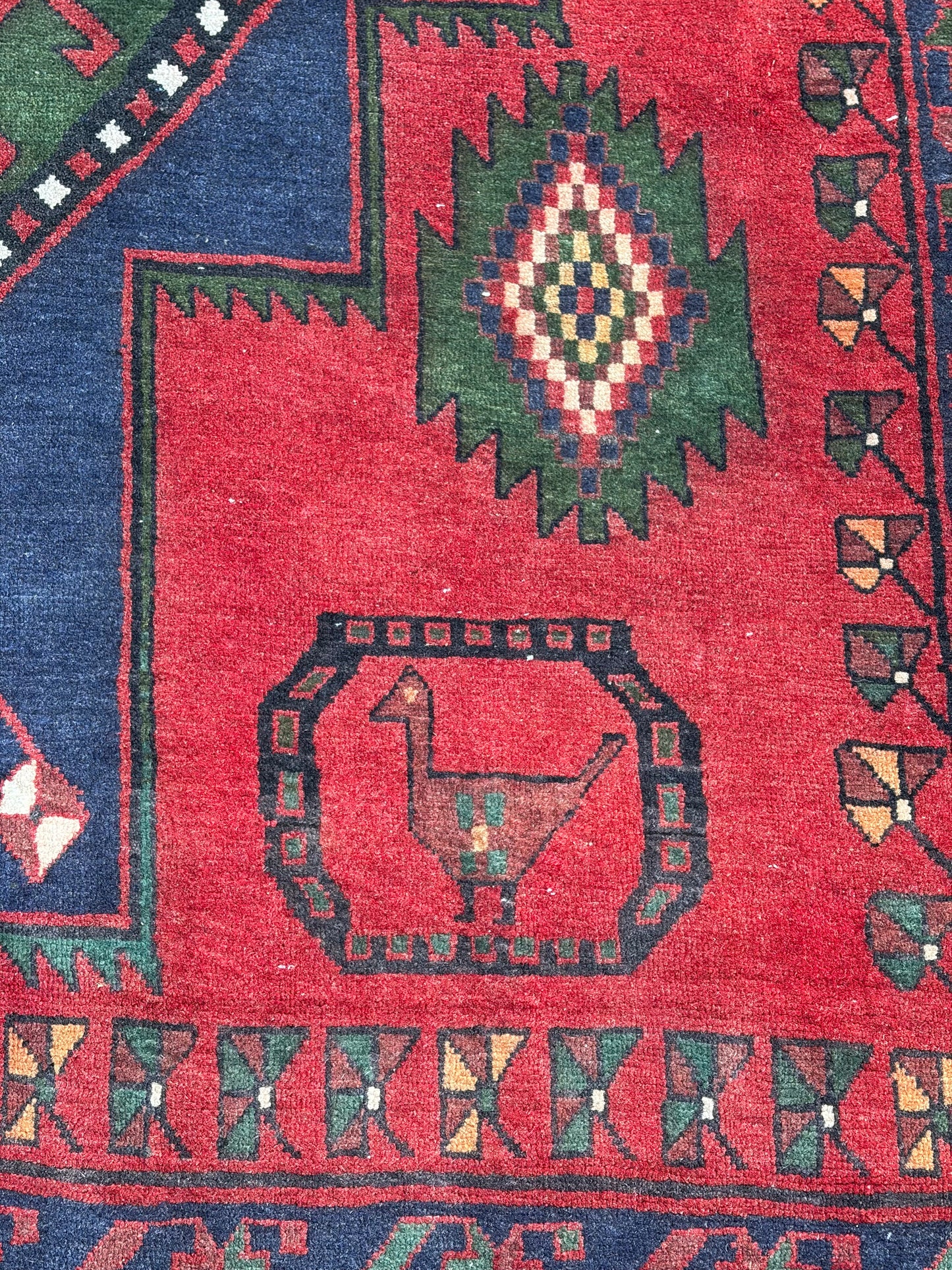 Vintage Persian Runner- 12’9 x 5’3