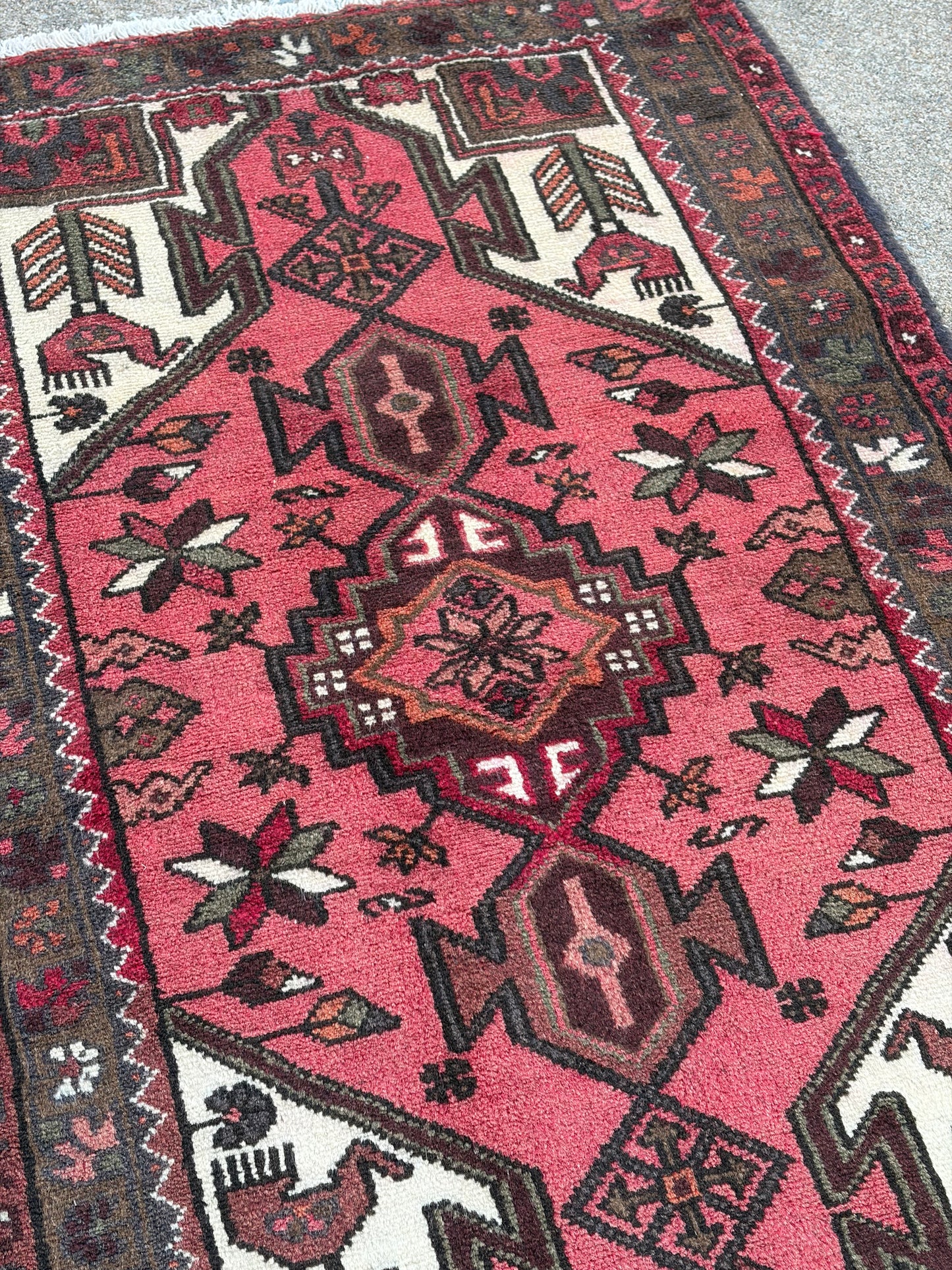 Vintage Persian Rug- 4’3 x 2’7