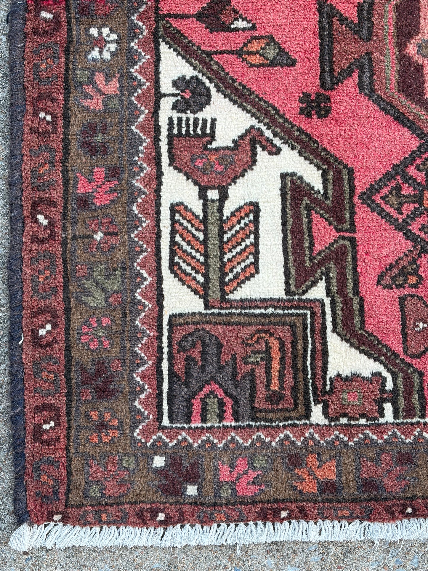 Vintage Persian Rug- 4’3 x 2’7