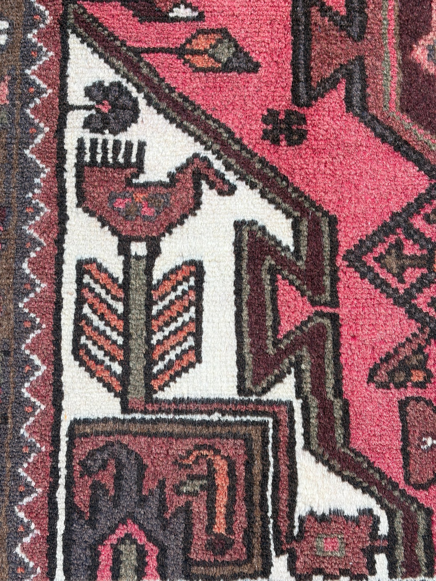 Vintage Persian Rug- 4’3 x 2’7