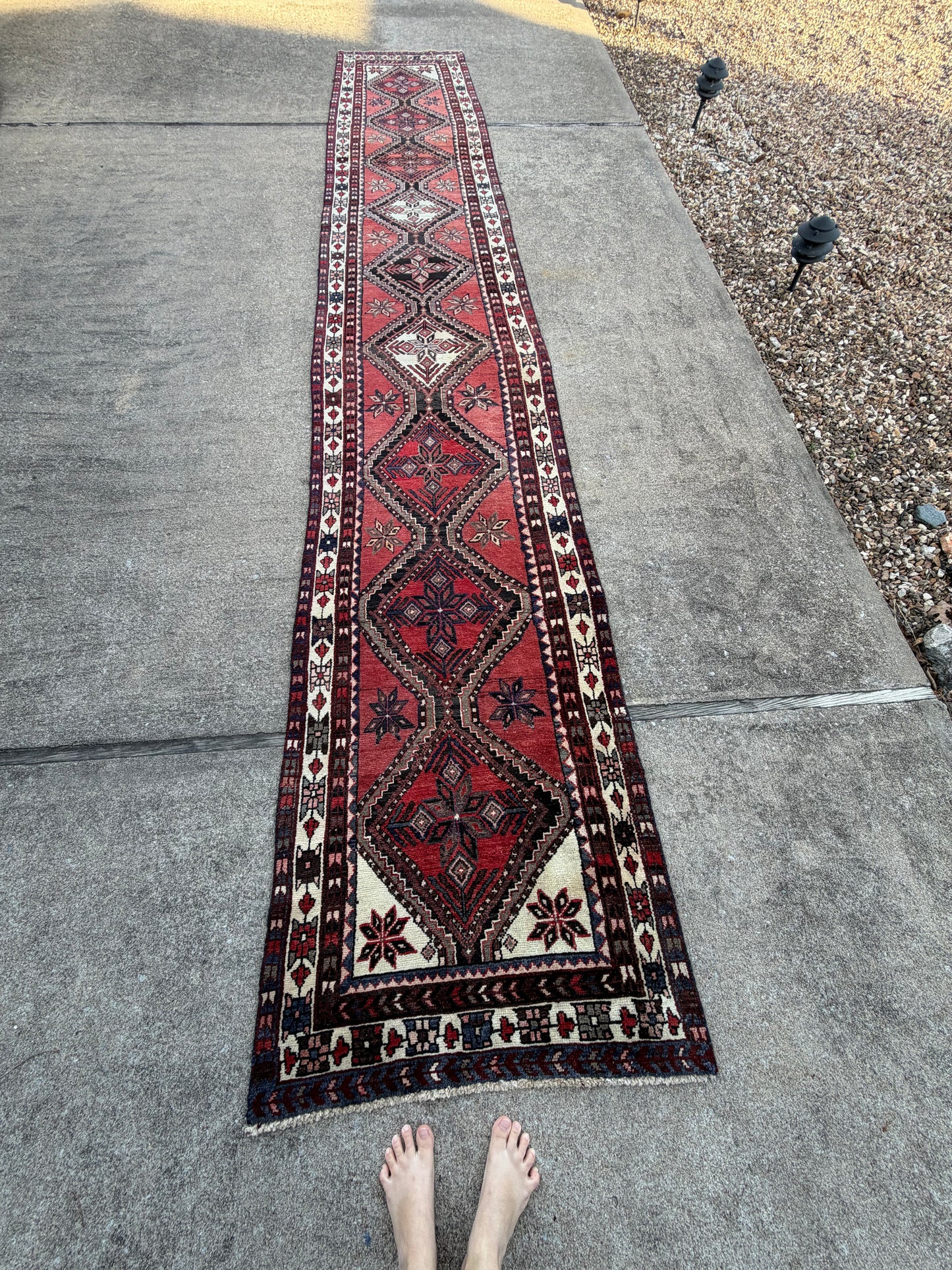 006 Vintage Persian Runner- 2'10 x 16'5