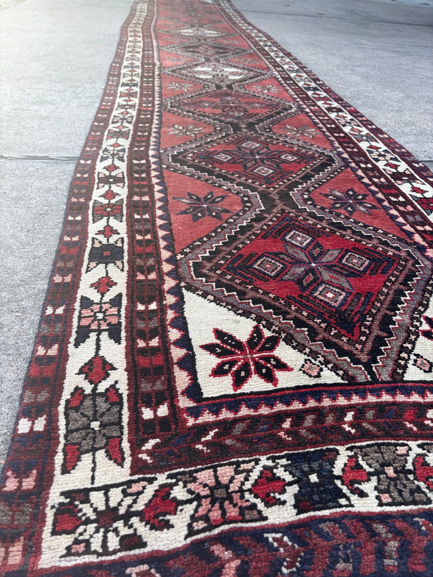 006 Vintage Persian Runner- 2'10 x 16'5