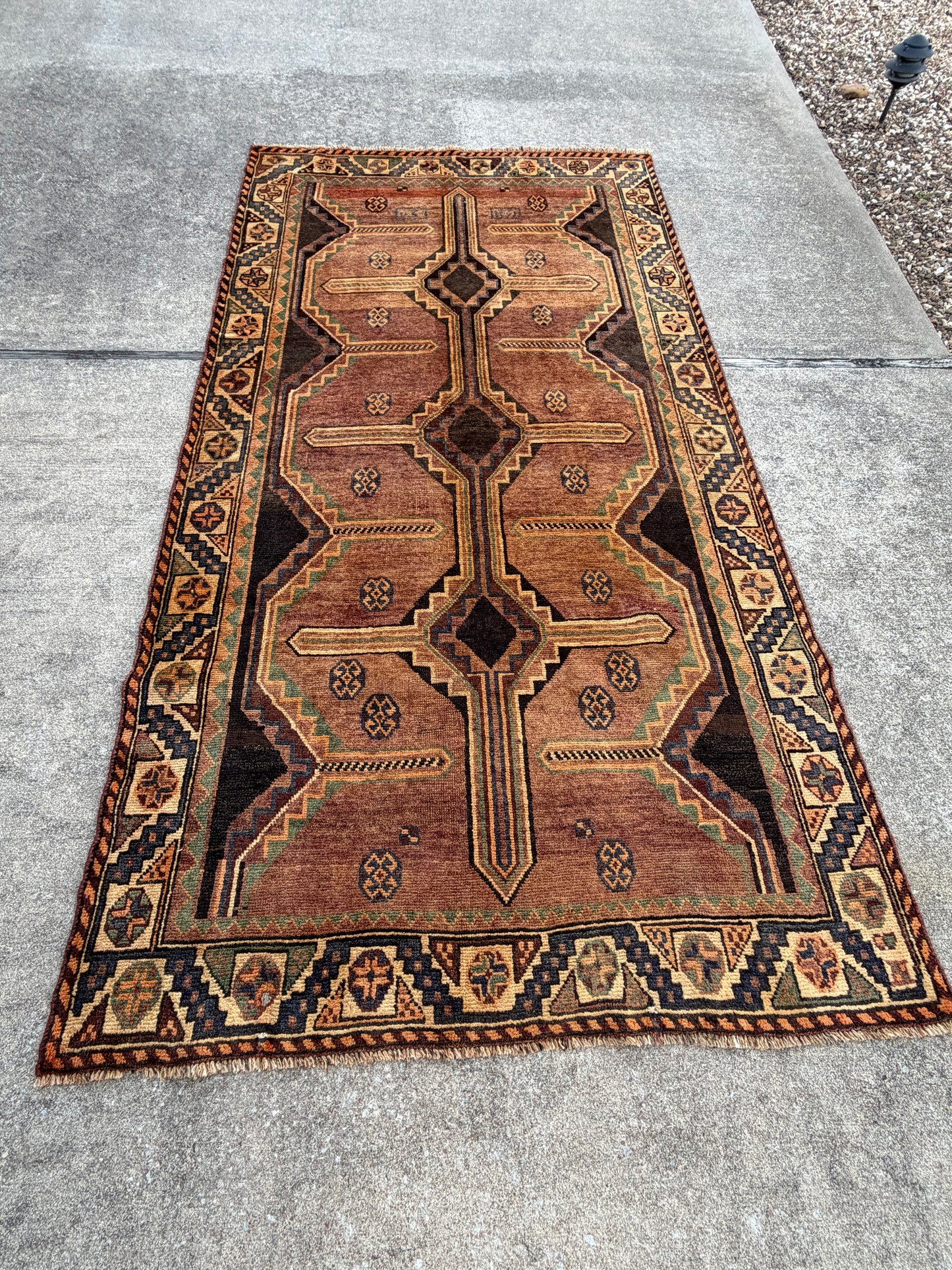 Vintage Persian Rug- 9'3 x 4'10