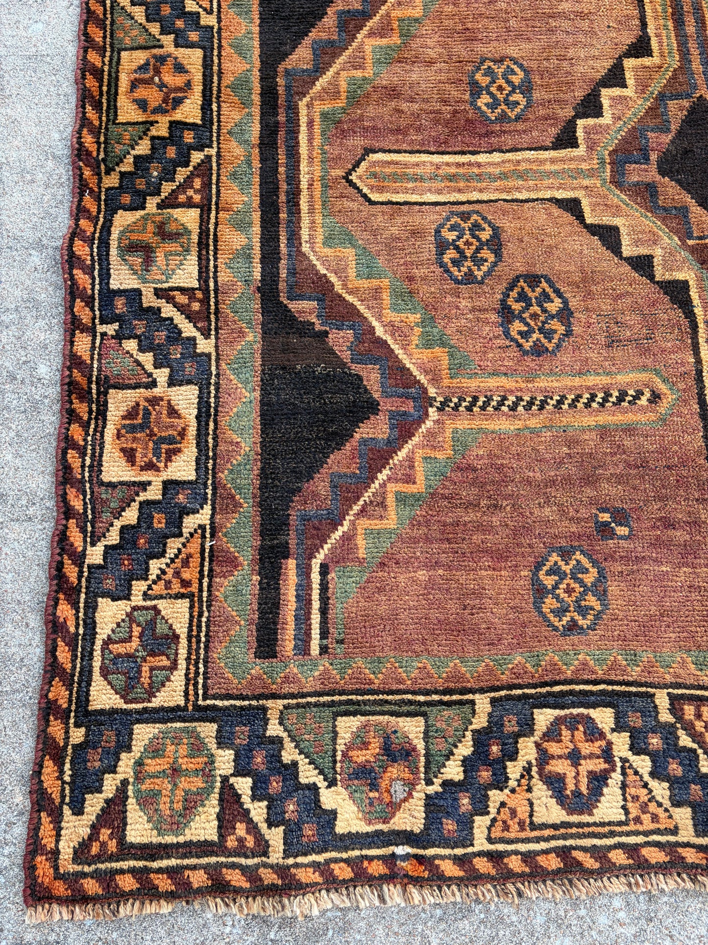 Vintage Persian Rug- 9'3 x 4'10