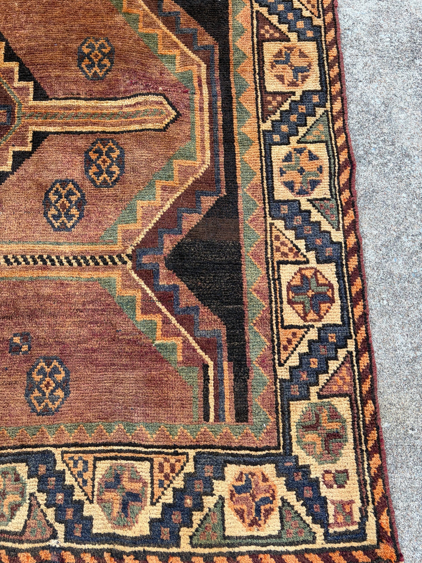 Vintage Persian Rug- 9'3 x 4'10