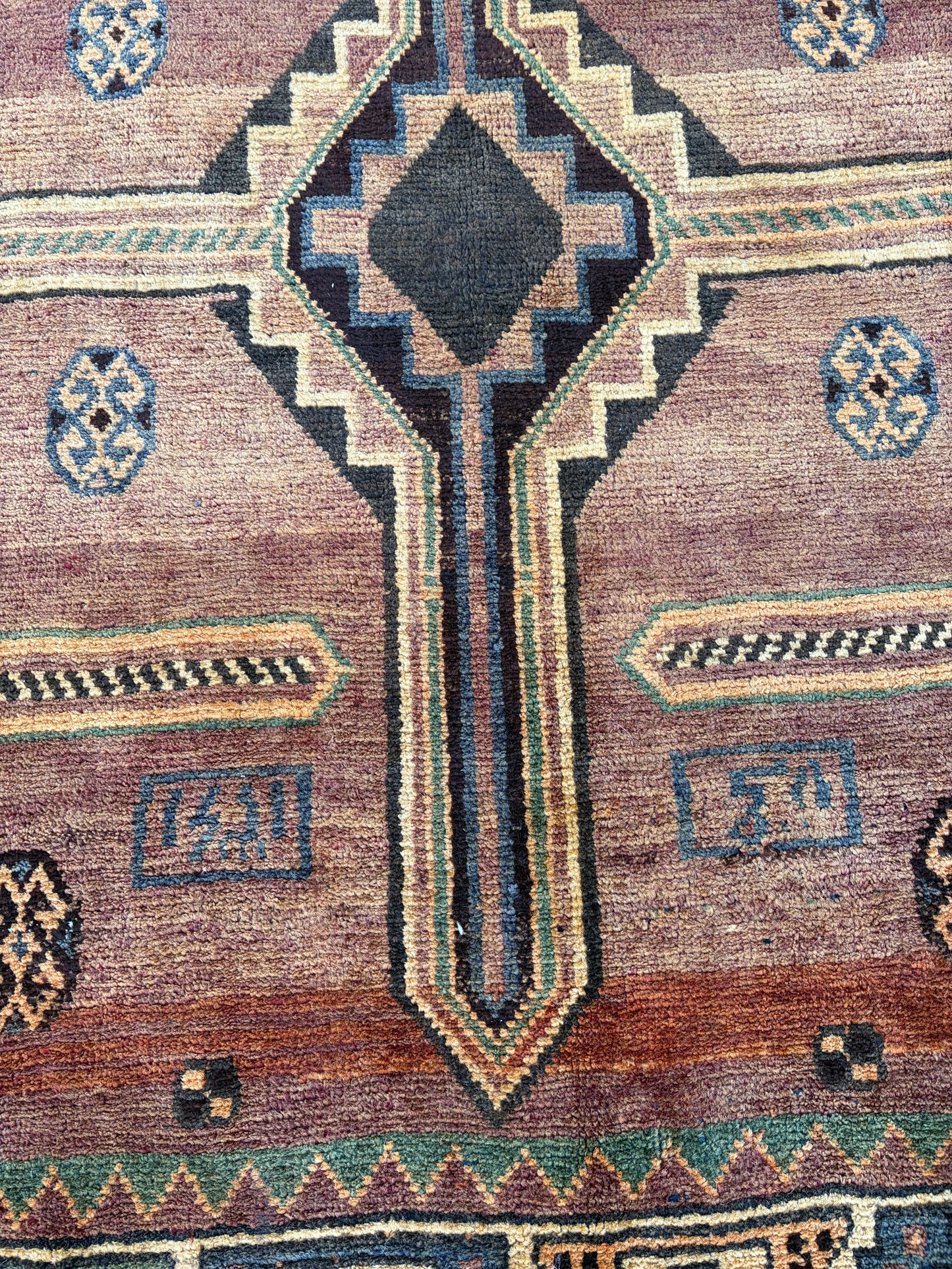 Vintage Persian Rug- 9'3 x 4'10