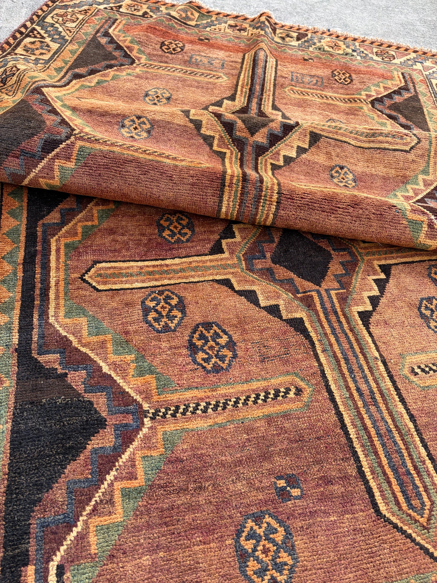 Vintage Persian Rug- 9'3 x 4'10