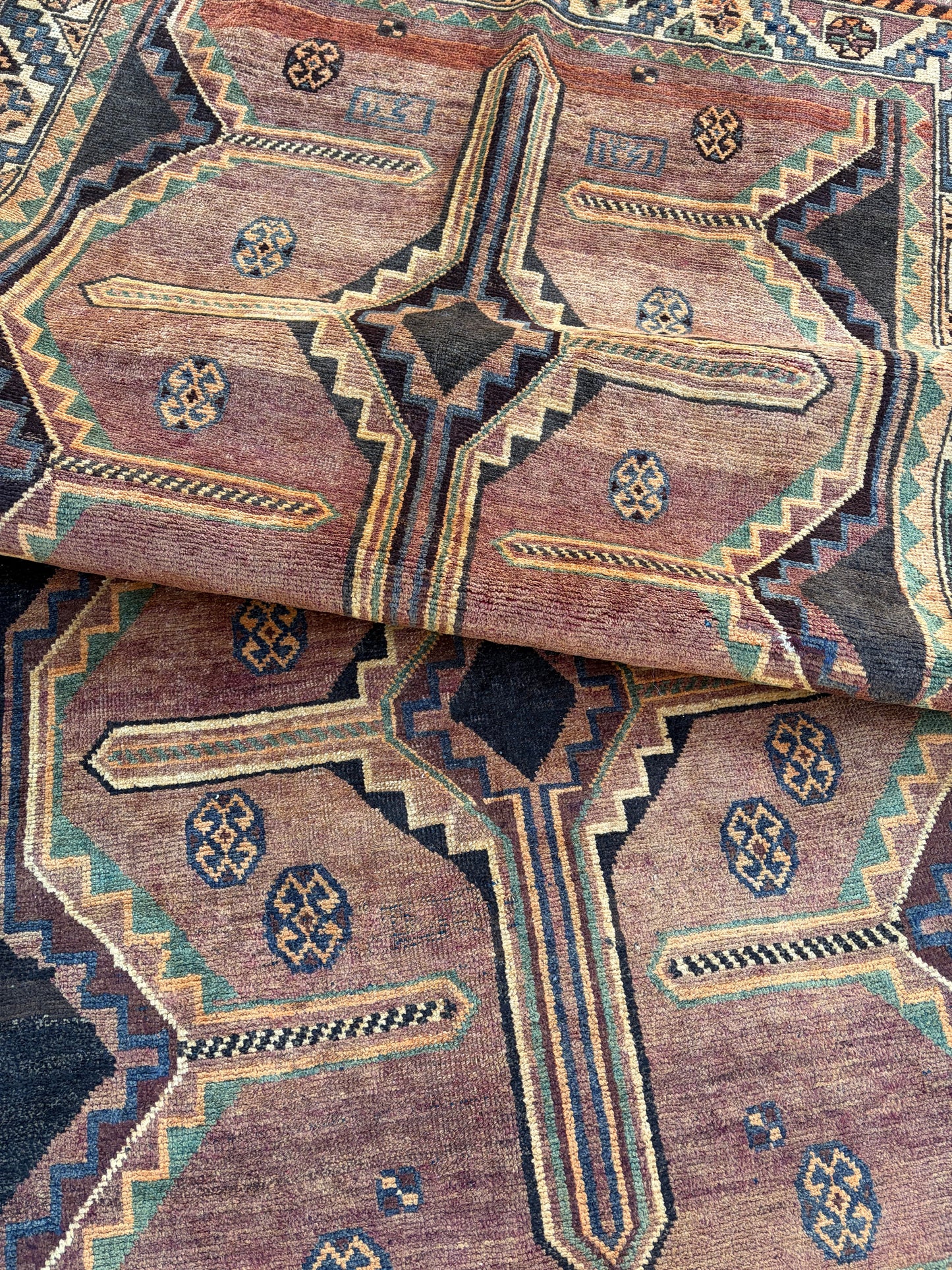Vintage Persian Rug- 9'3 x 4'10