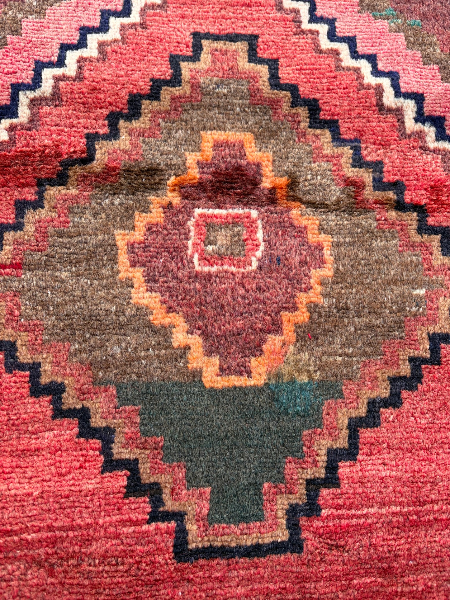 Vintage Persian Runner- 8’5 x 2’6