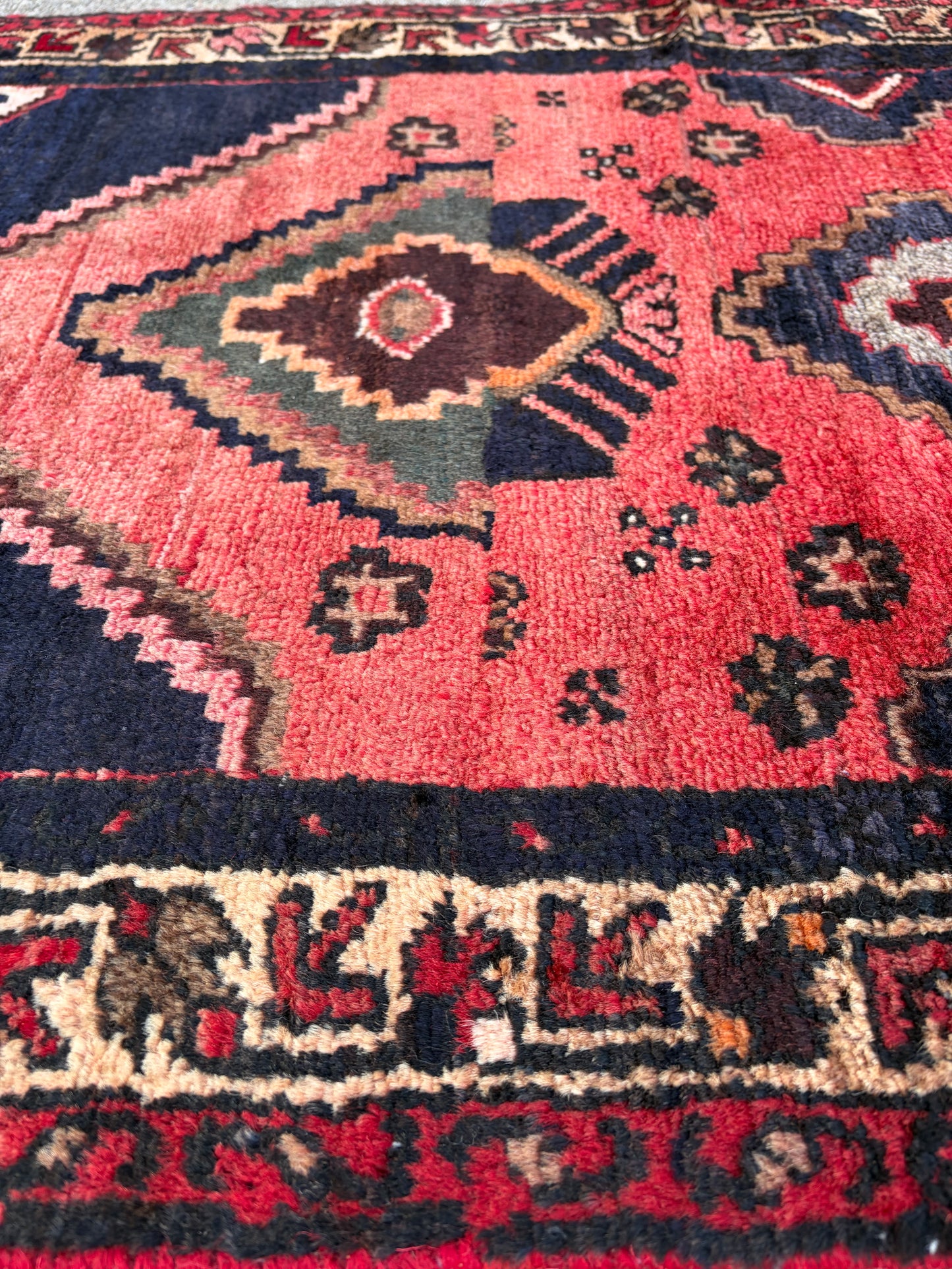 Vintage Persian Runner- 8’5 x 2’6