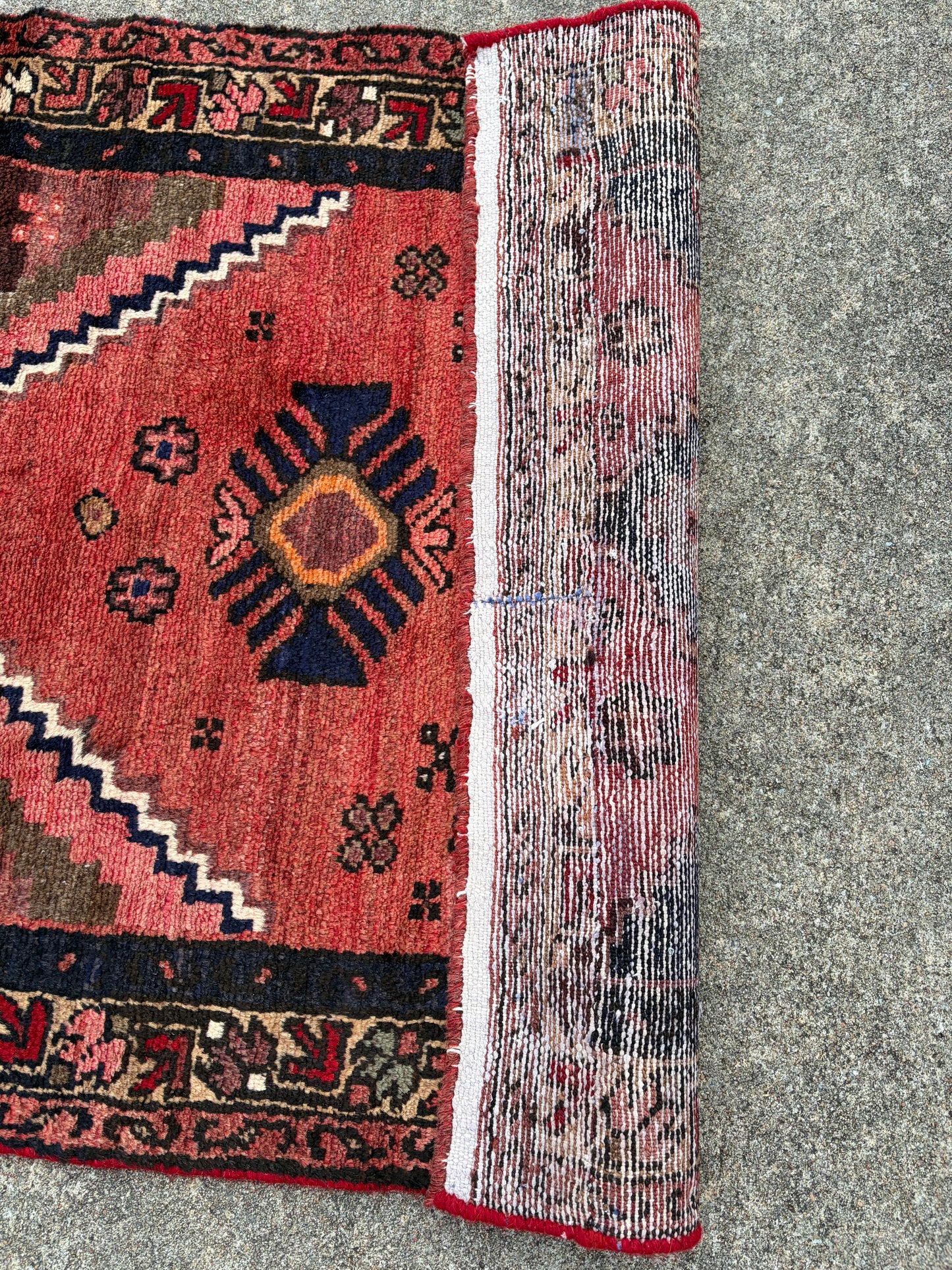 Vintage Persian Runner- 8’5 x 2’6