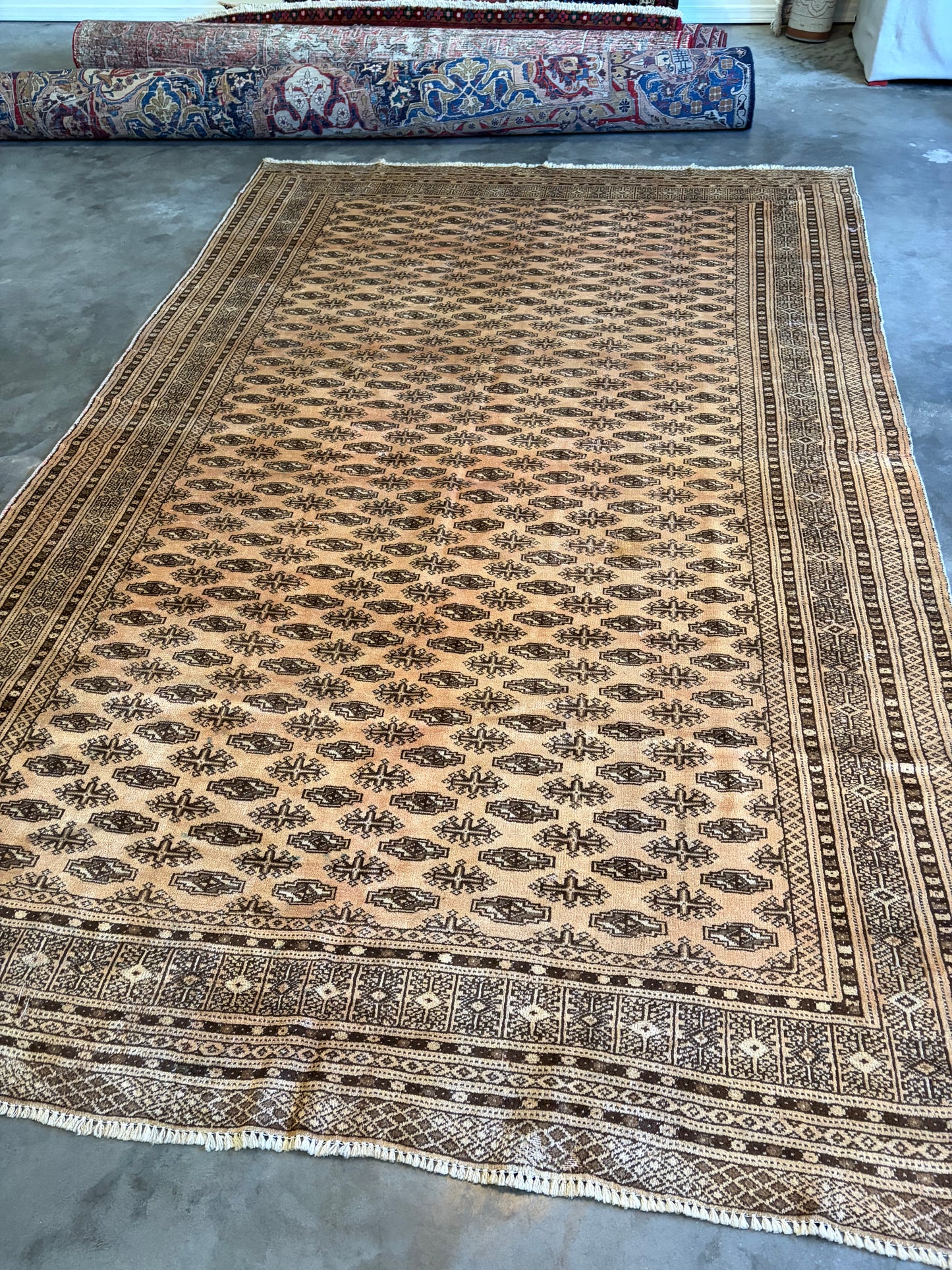 005 Vintage Persian Rug- 6’4 x 10’