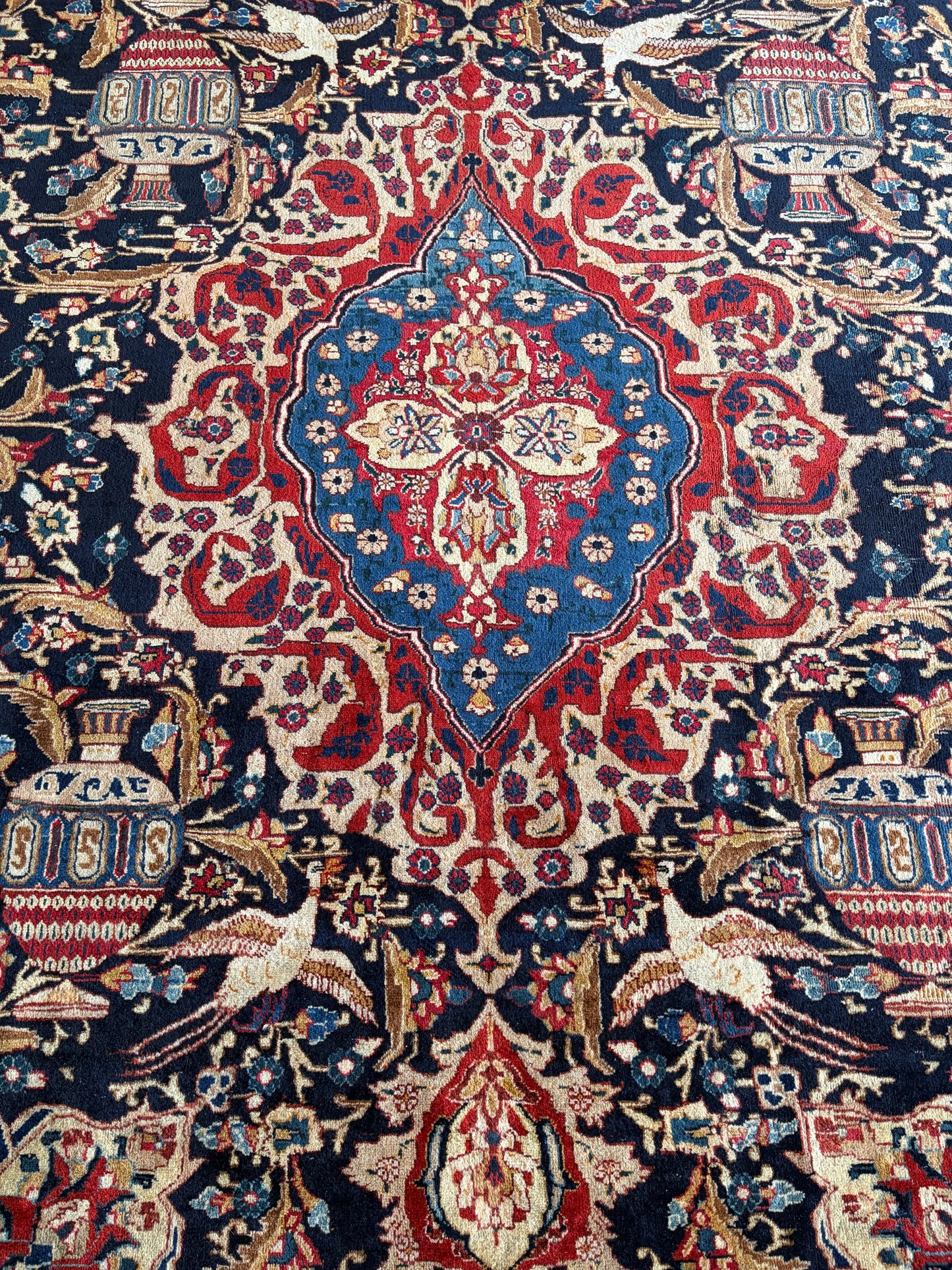 003 Vintage Royal Pictorial of Life Rug-12’4 x 9’9