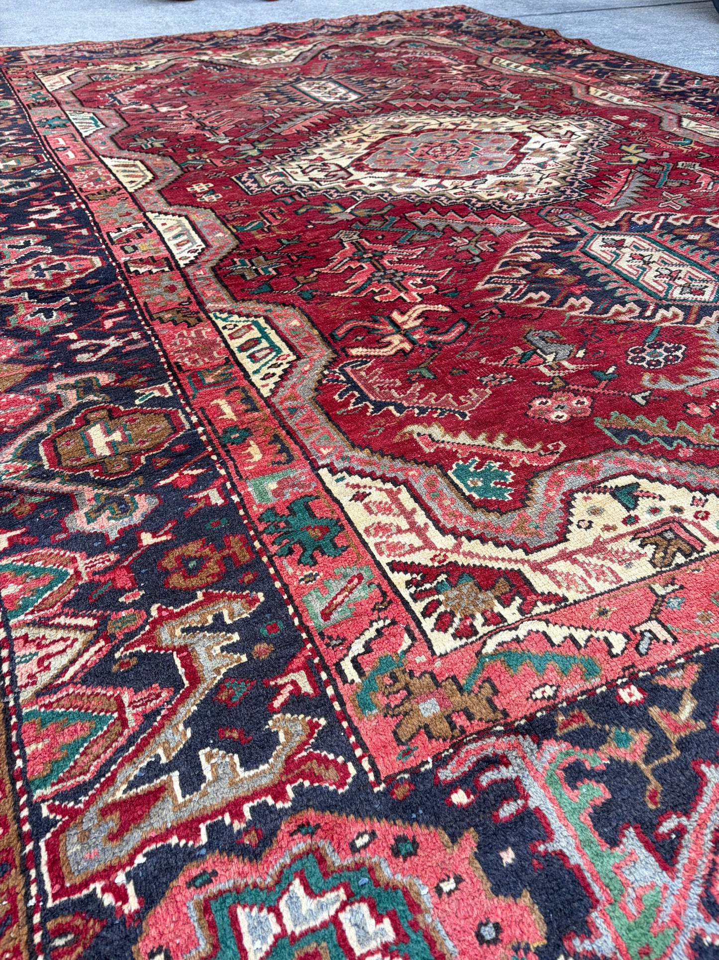 002 Vintage Village Rug- 10’11 x 7’11