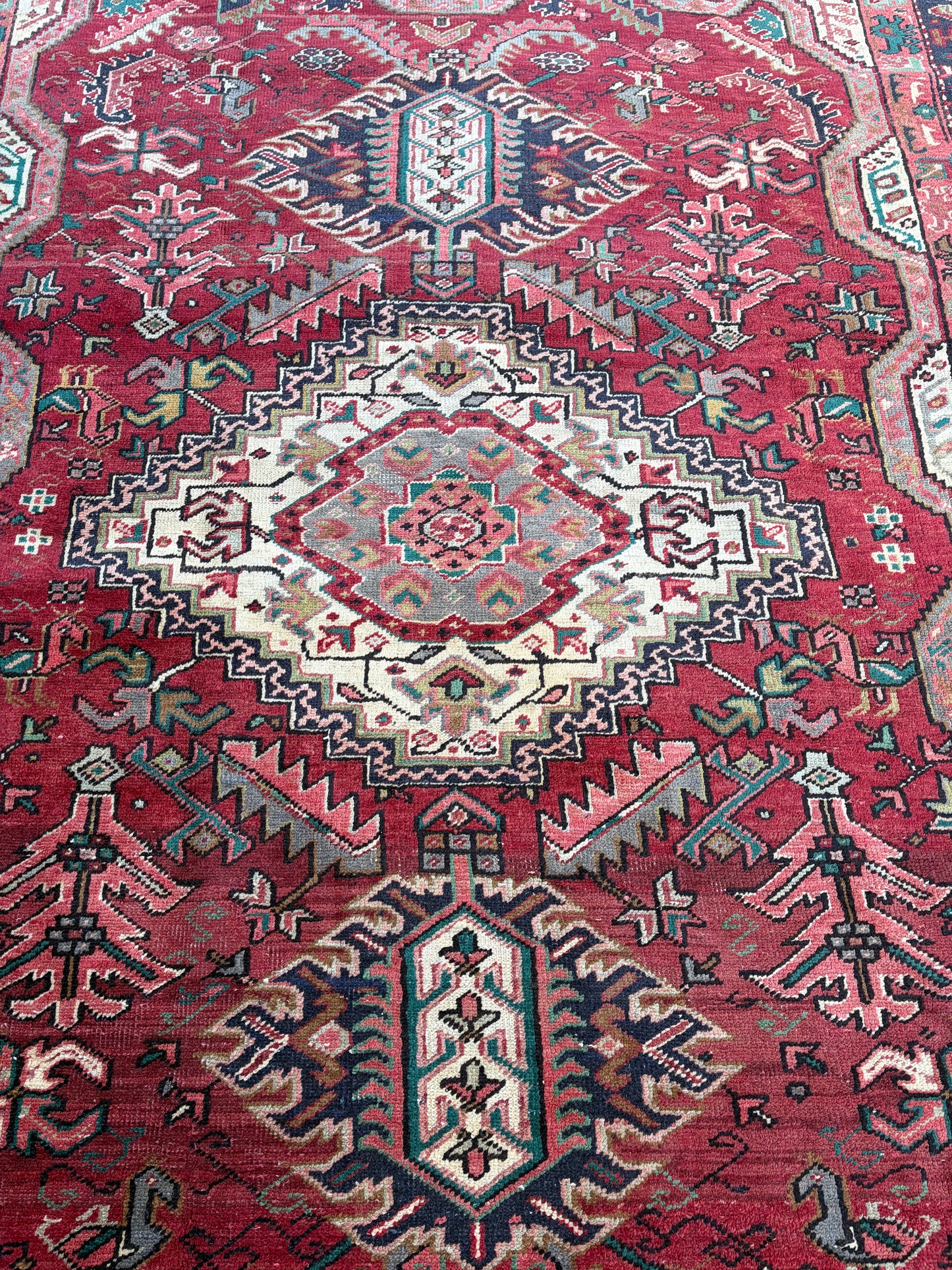 002 Vintage Village Rug- 10’11 x 7’11