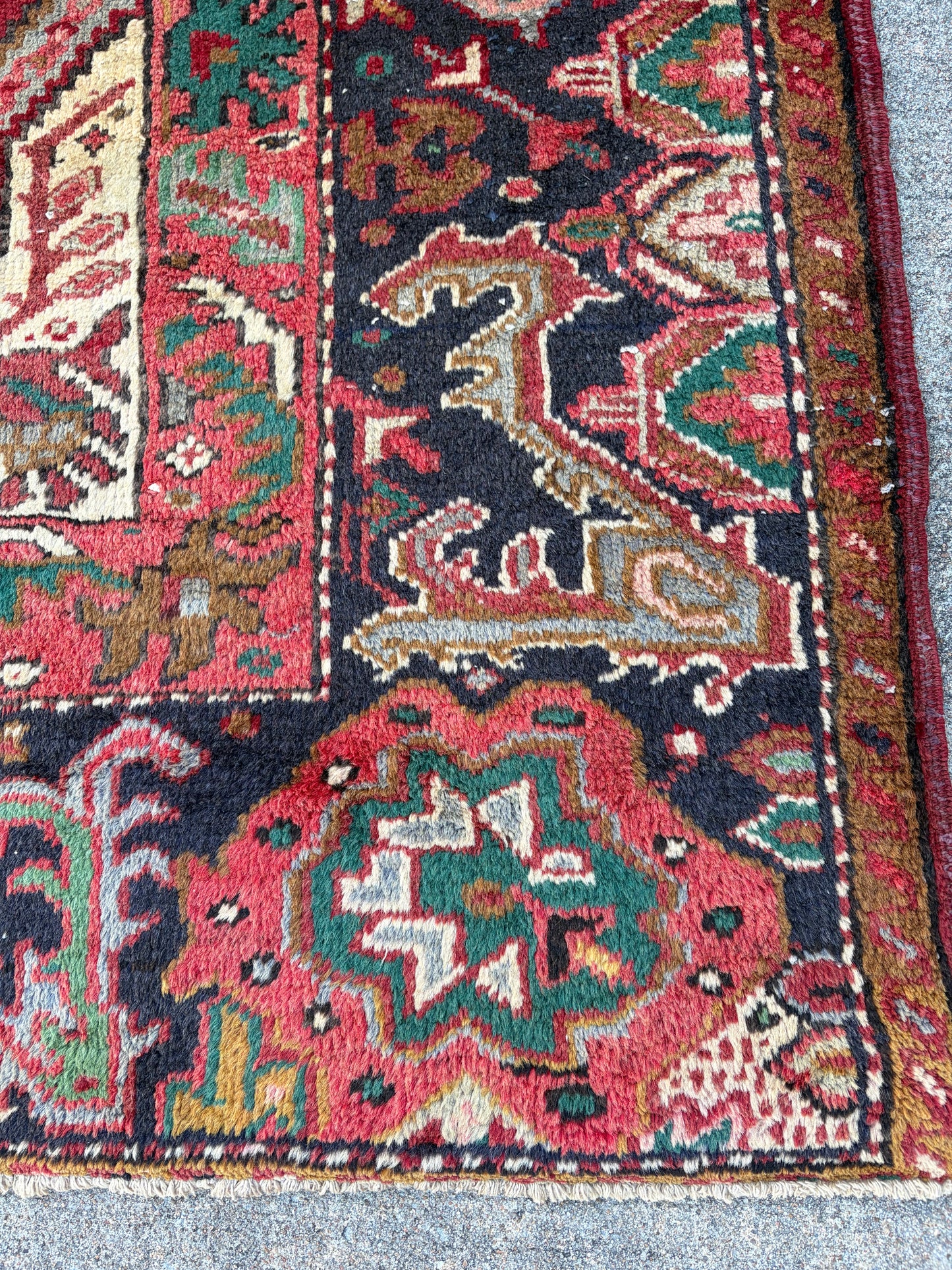 002 Vintage Village Rug- 10’11 x 7’11