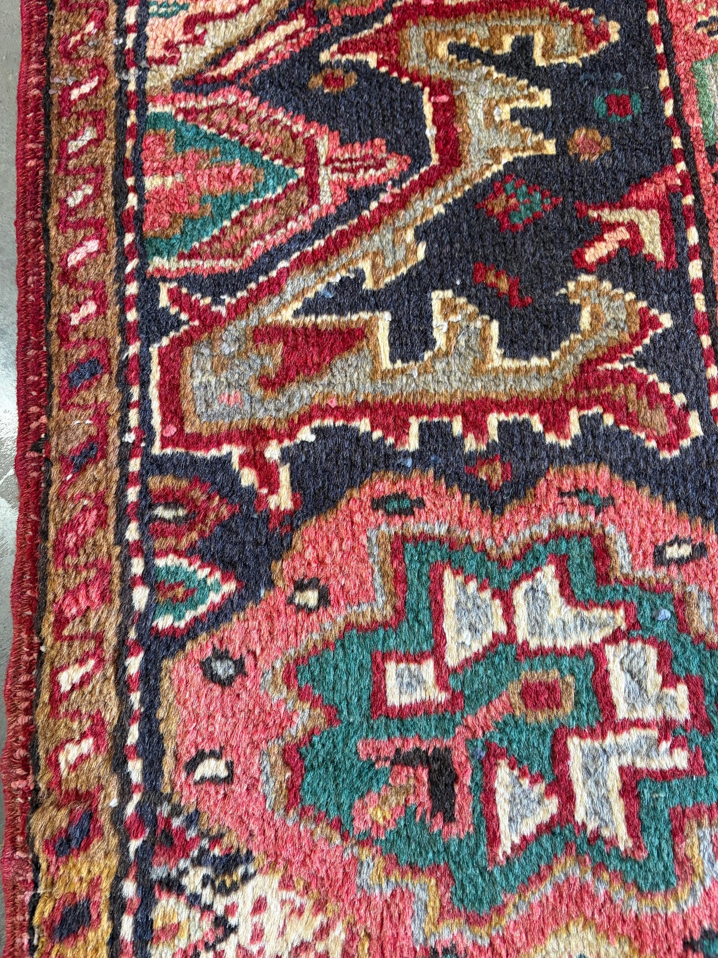 002 Vintage Village Rug- 10’11 x 7’11