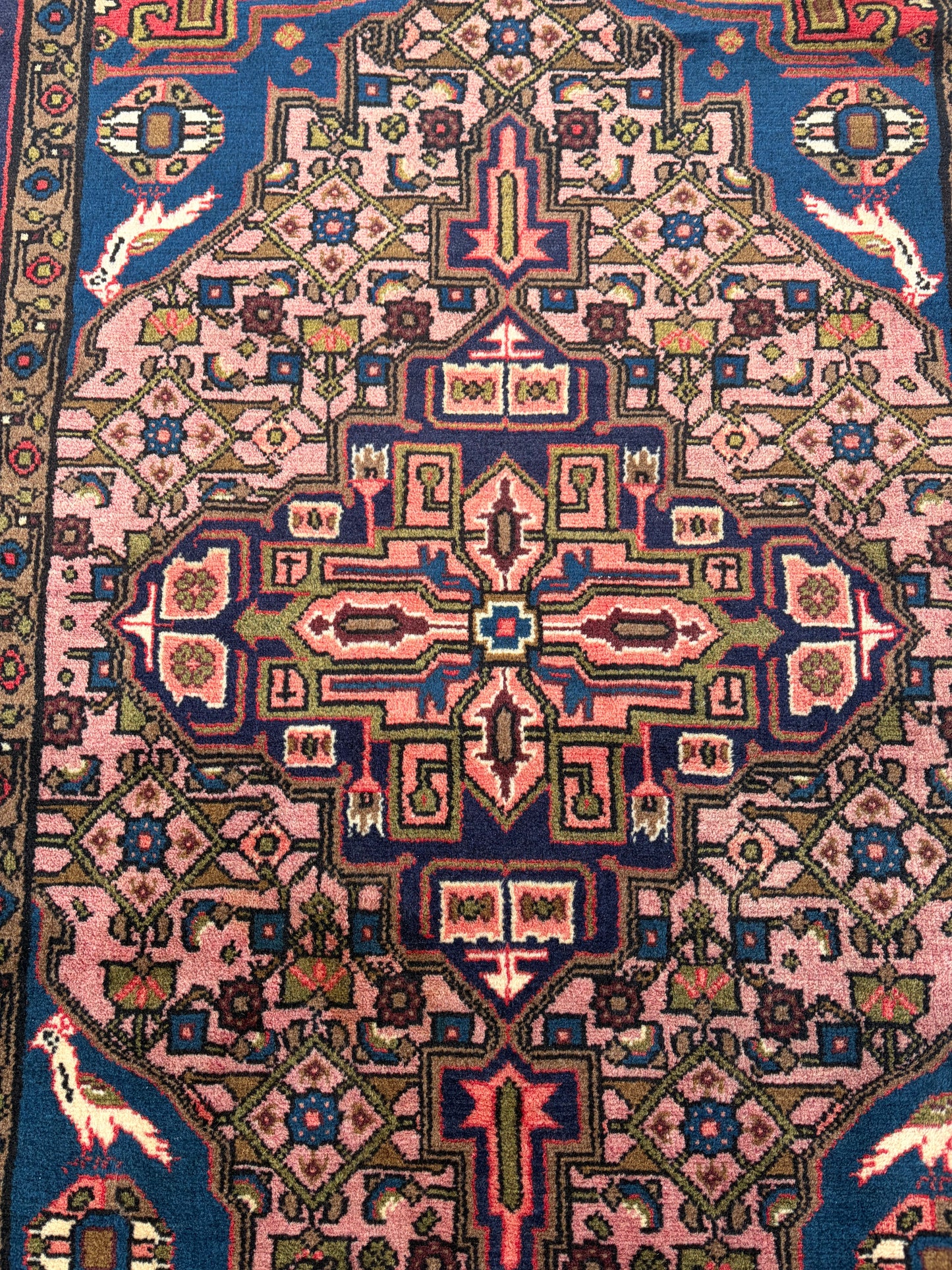 Vintage Persian Rug- 4’11 x 3’7