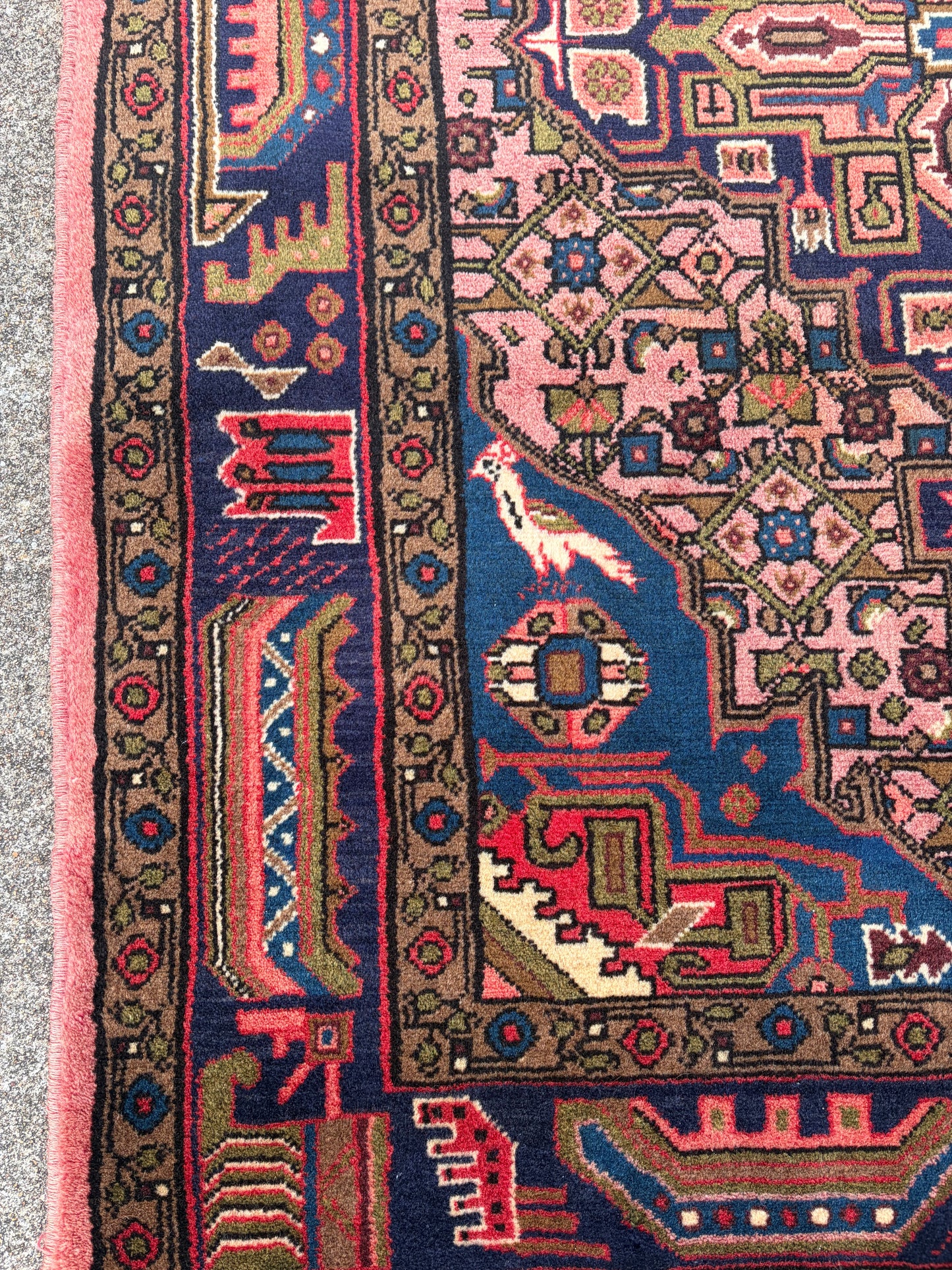 Vintage Persian Rug- 4’11 x 3’7