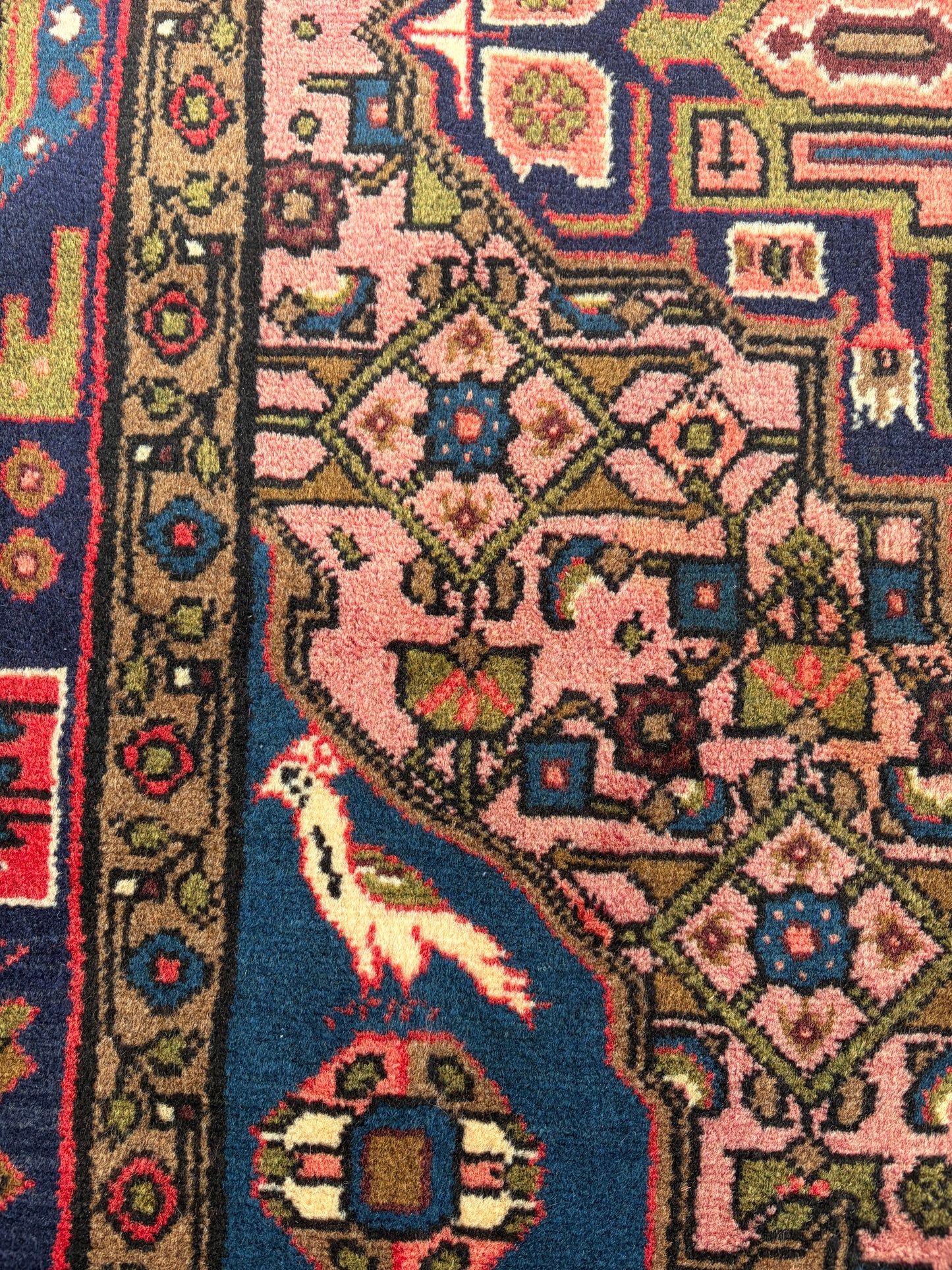 Vintage Persian Rug- 4’11 x 3’7