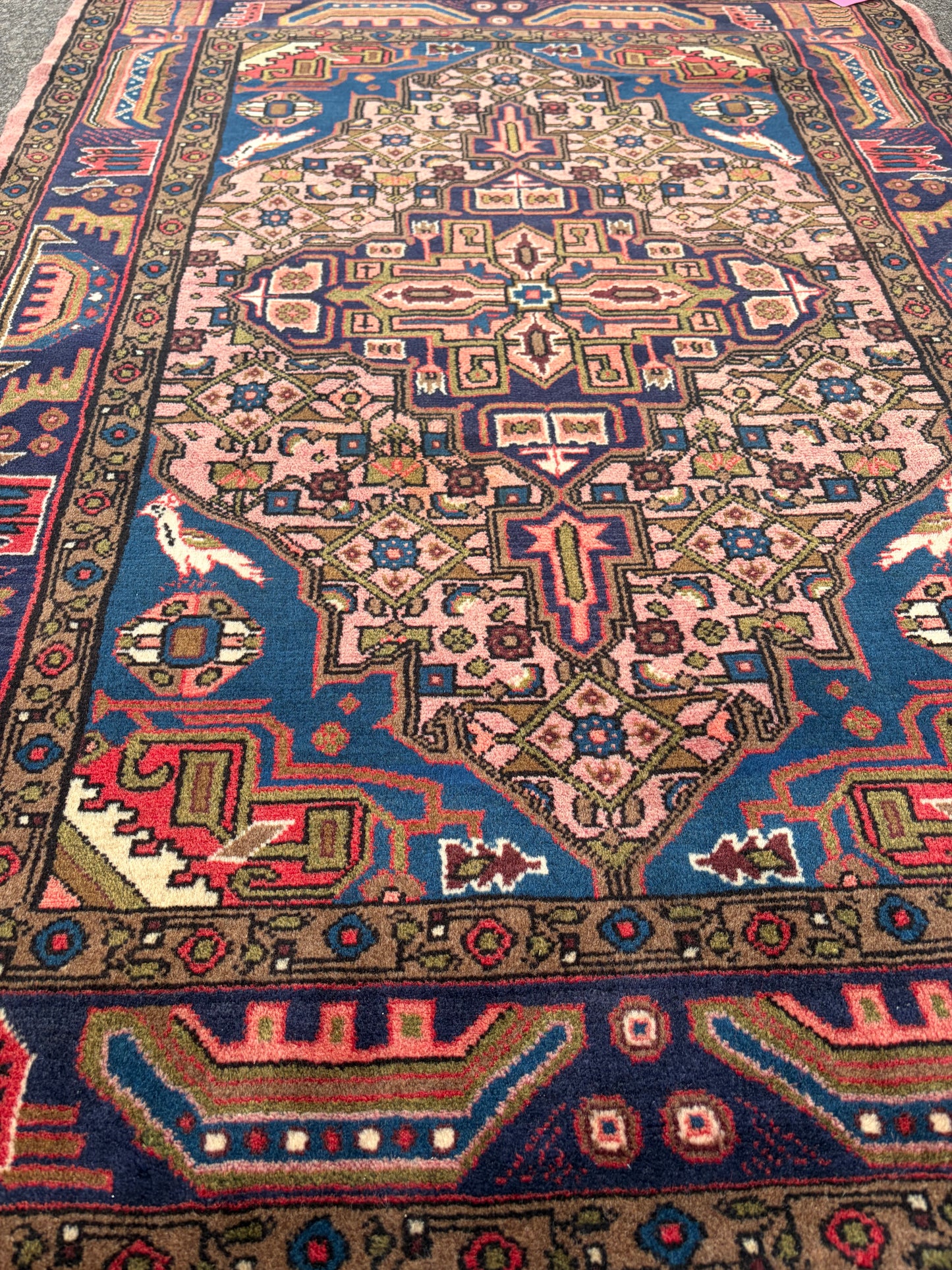 Vintage Persian Rug- 4’11 x 3’7