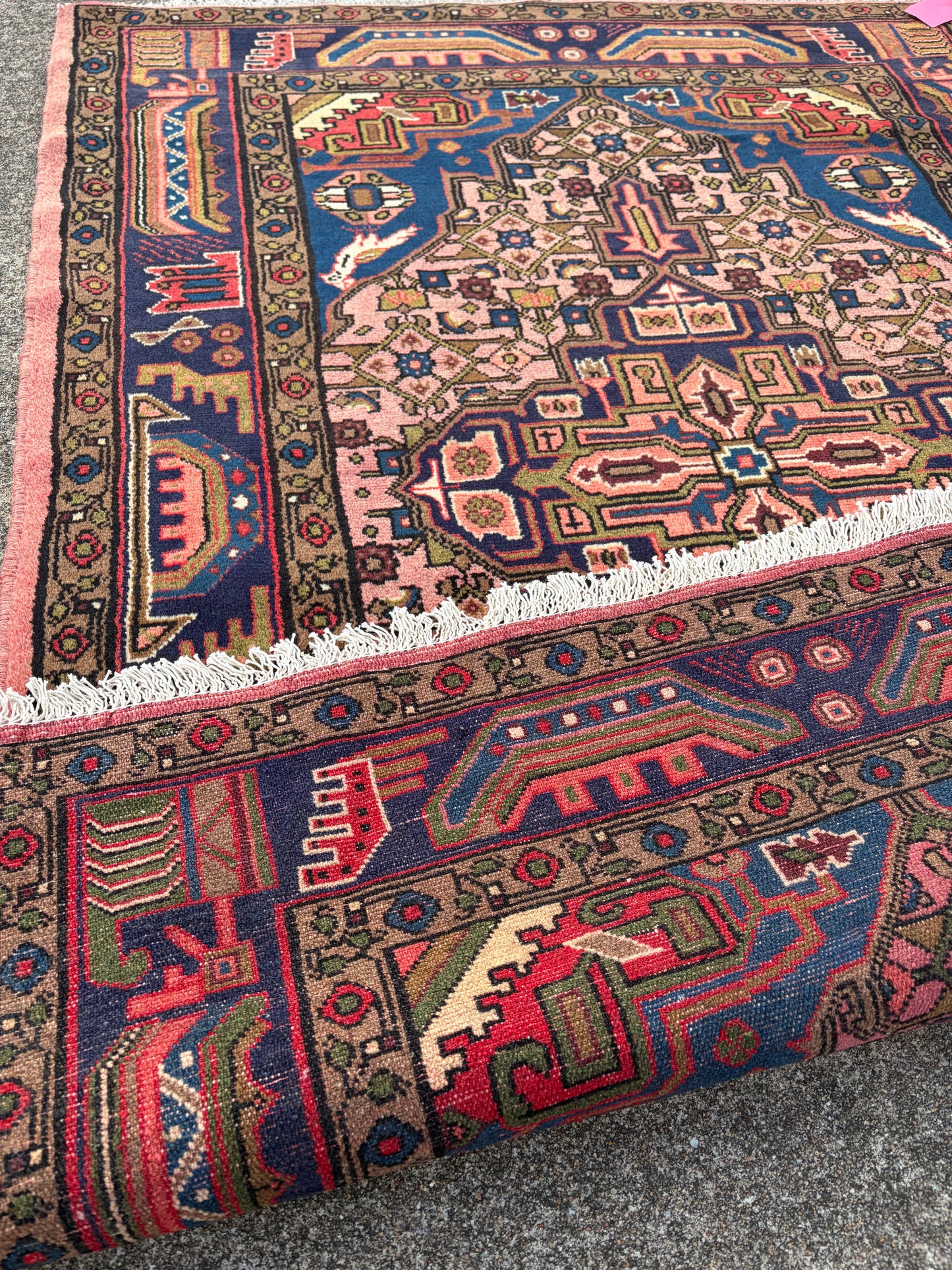 Vintage Persian Rug- 4’11 x 3’7
