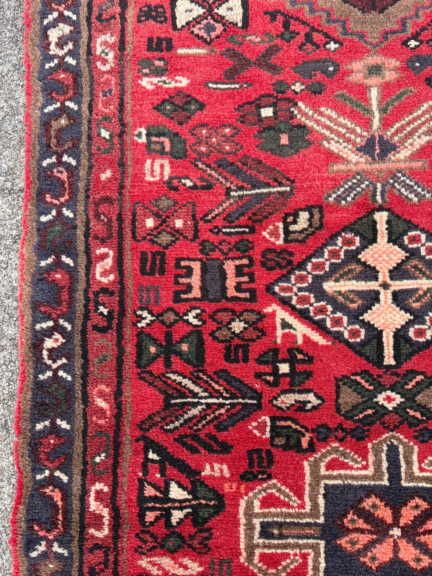 001 Vintage Persian Runner- 10’1 x 2’5