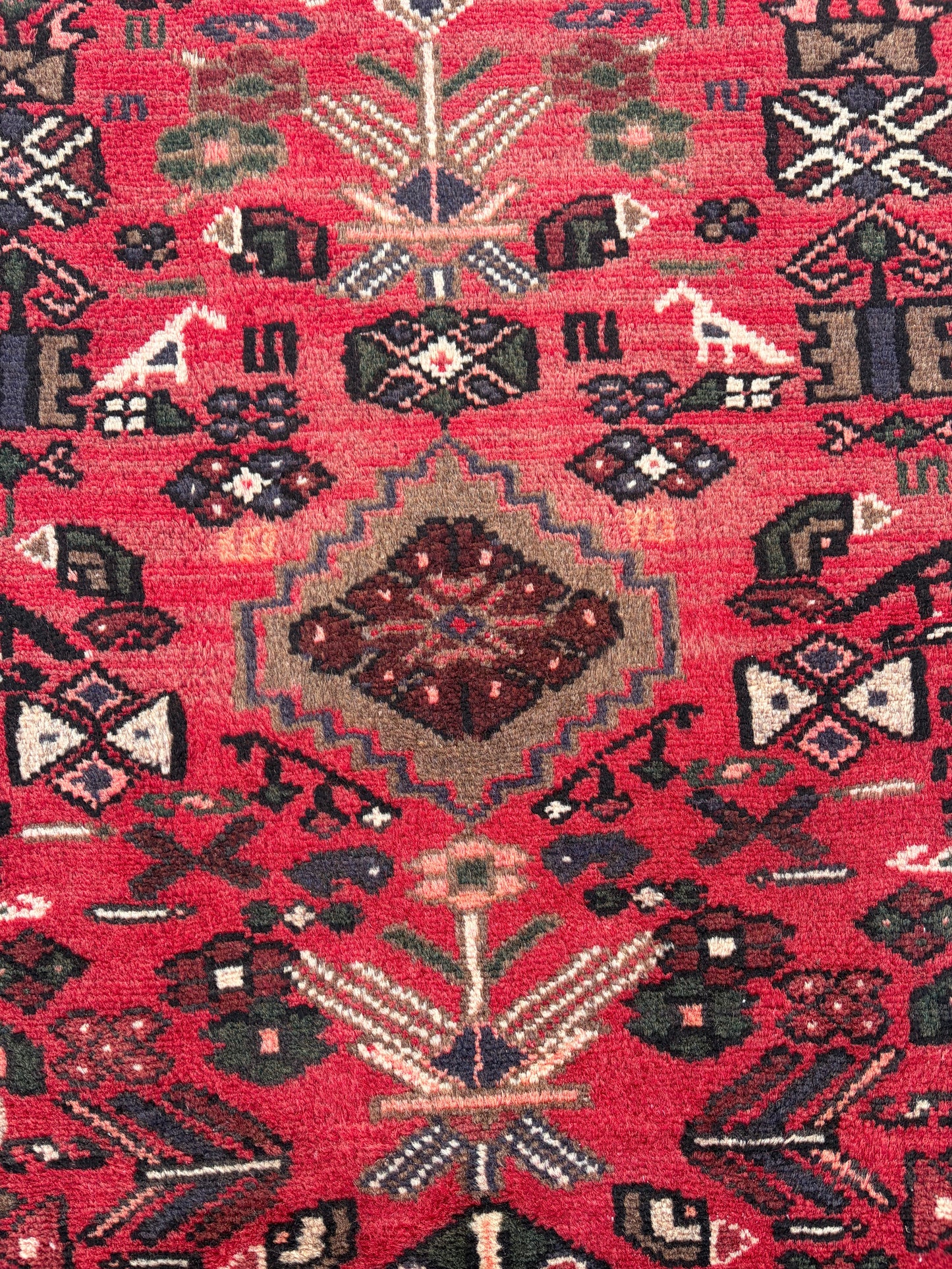 001 Vintage Persian Runner- 10’1 x 2’5