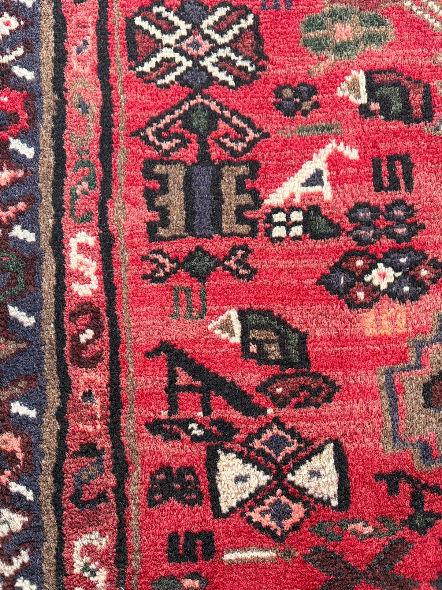 001 Vintage Persian Runner- 10’1 x 2’5