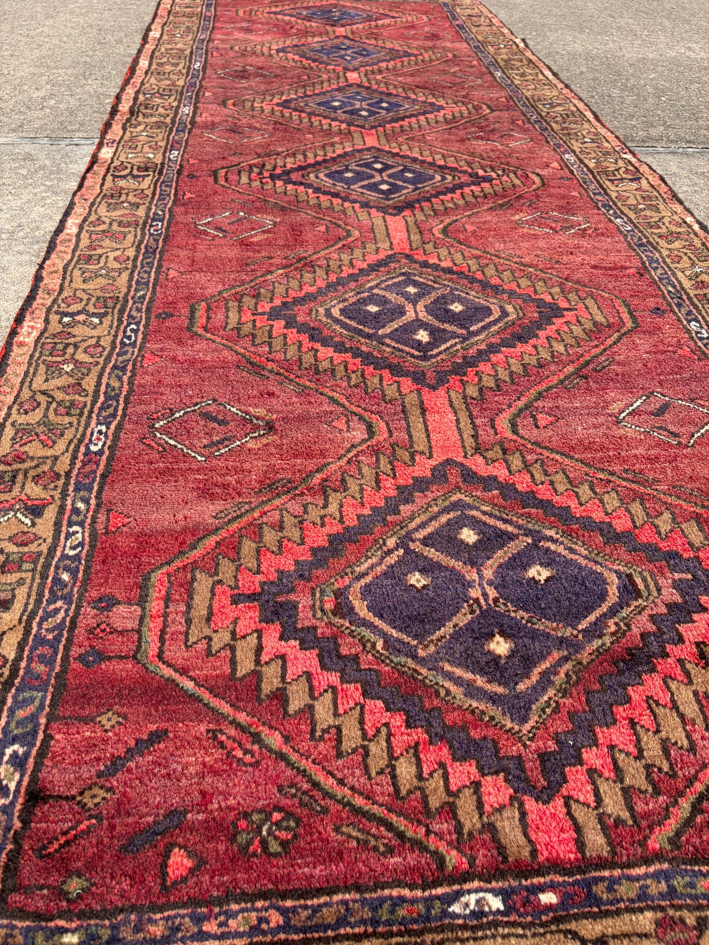 Vintage Village Runner- 9'4 x 3'6