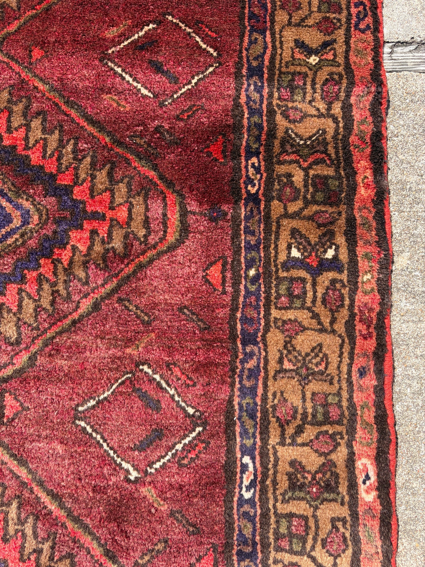 Vintage Village Runner- 9'4 x 3'6