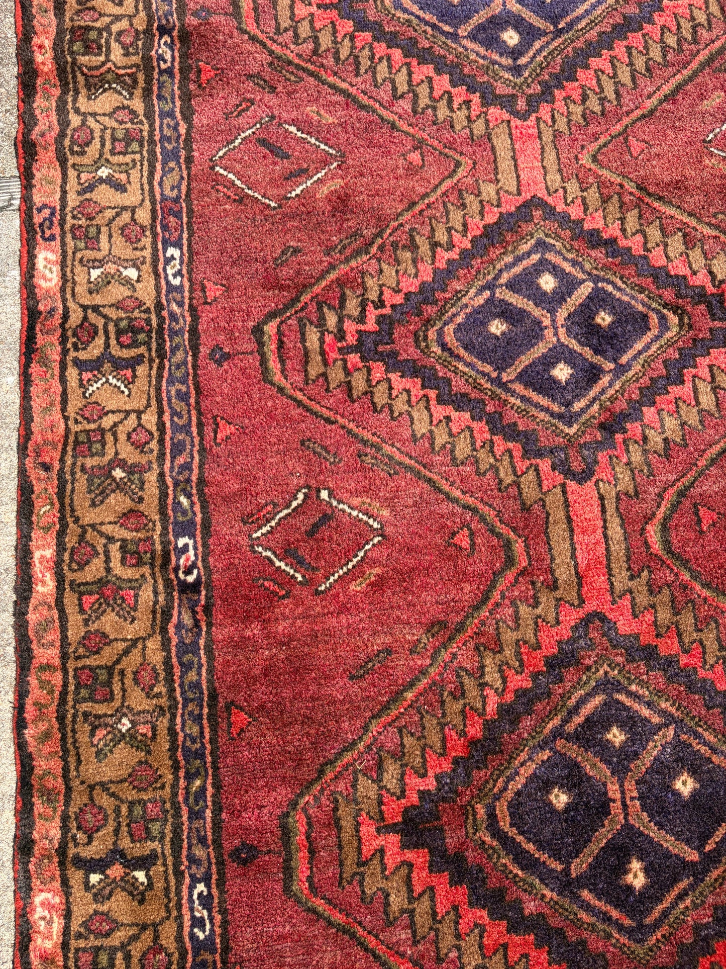 Vintage Village Runner- 9'4 x 3'6