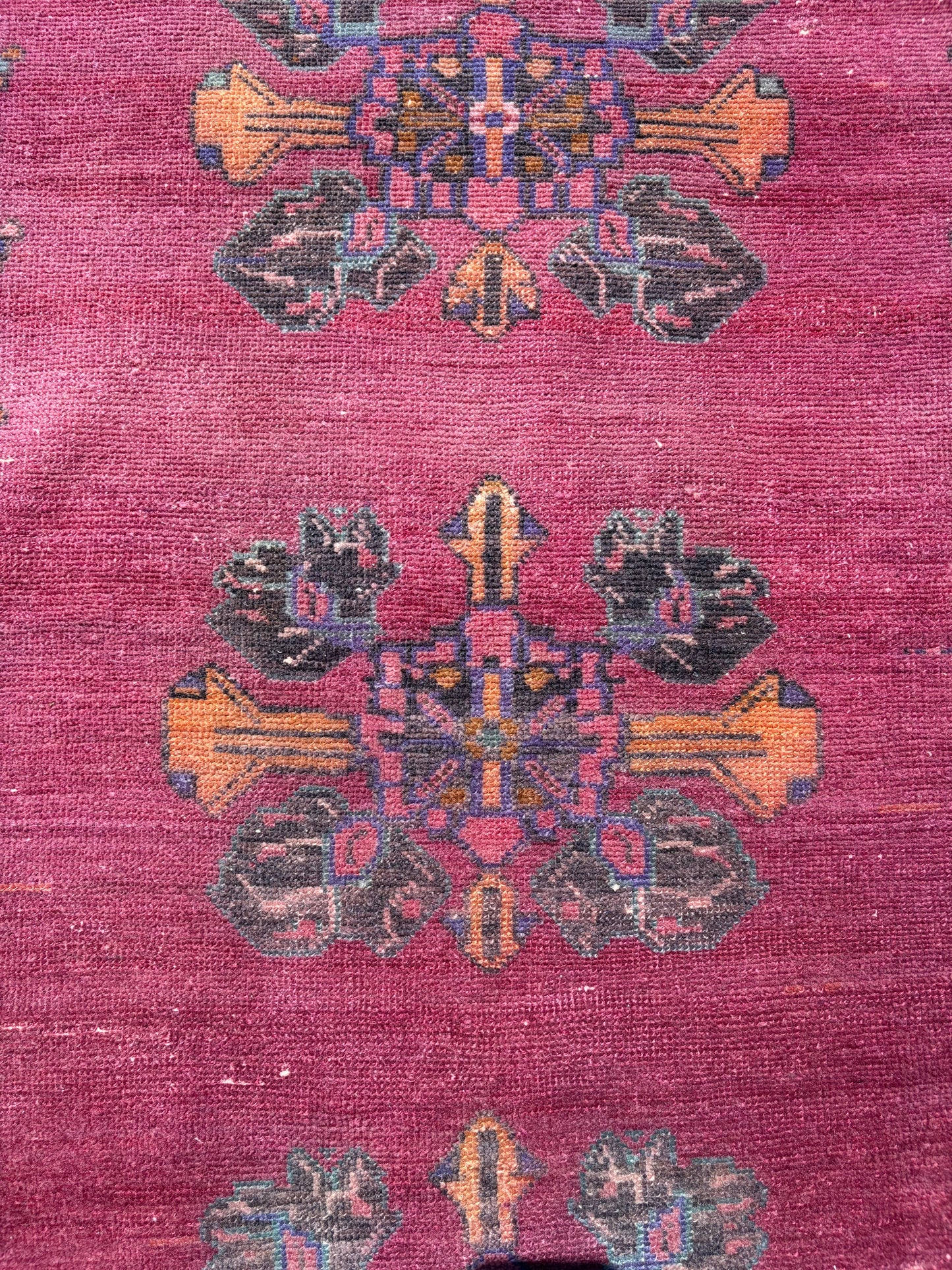 00 Vintage Turkish Runner- 7'5 x 1'10