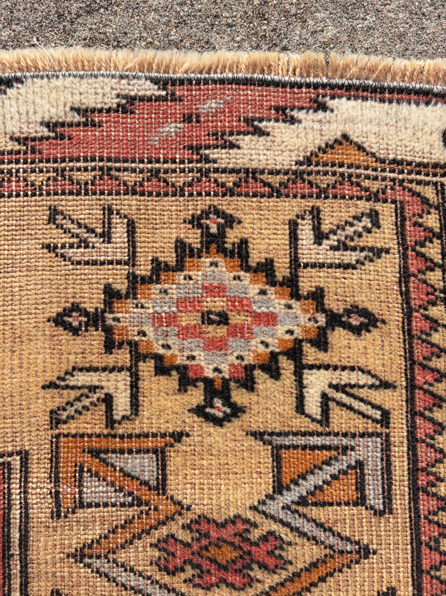 00 Vintage Turkish Runner - 12'4 x 2'9